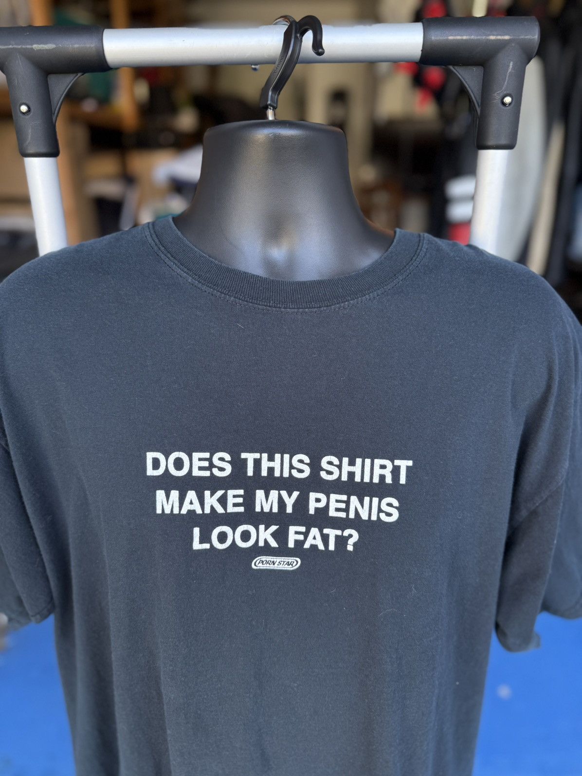 Other Vintage P*RN STAR Shirt Humor Size US XL / EU 56 / 4 - 2 Thumbnail
