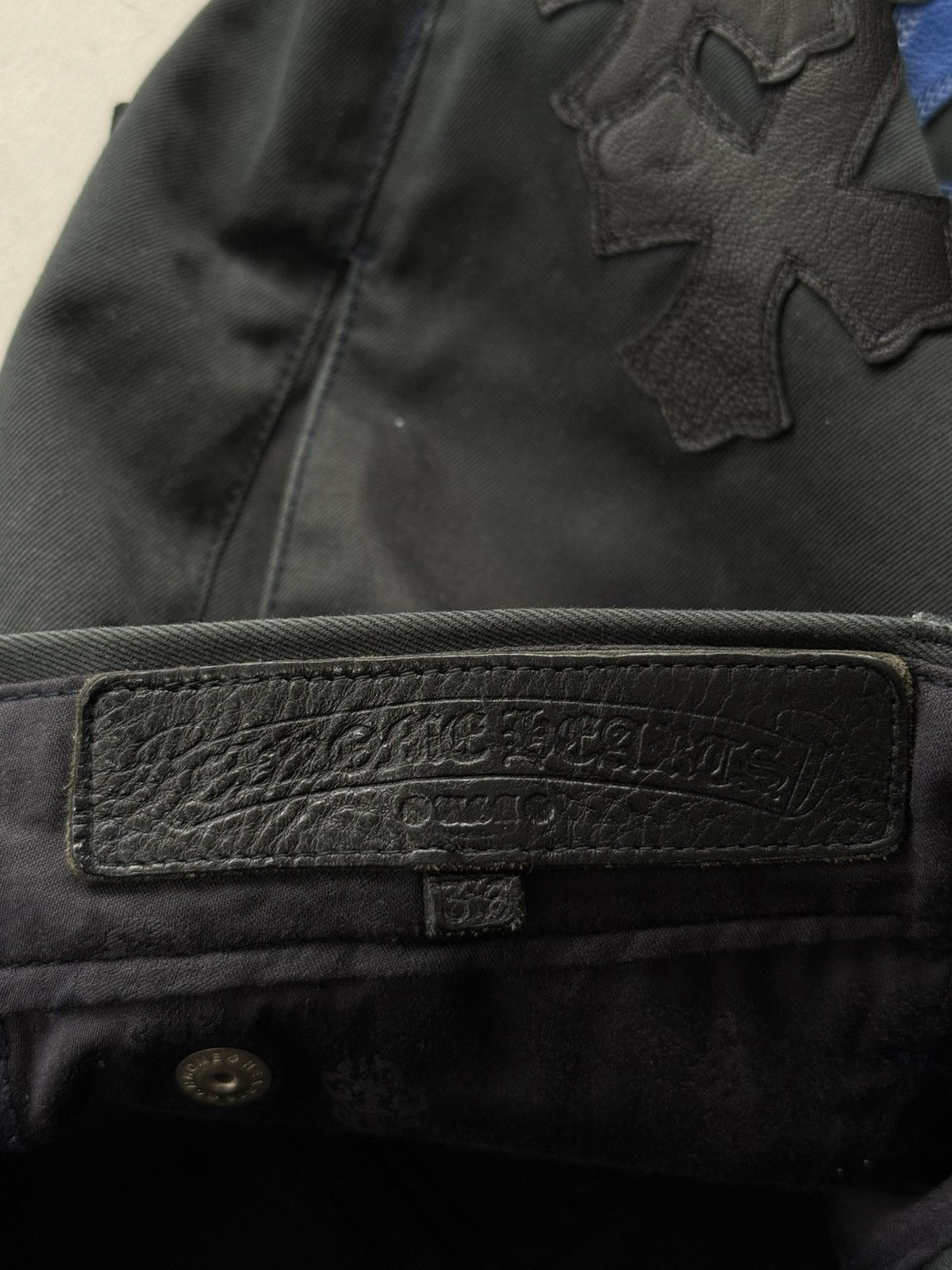 Chrome Hearts Chrome Hearts - Spiderman Cross Patches Chino Pants Size US 36 / EU 52 - 18 Thumbnail