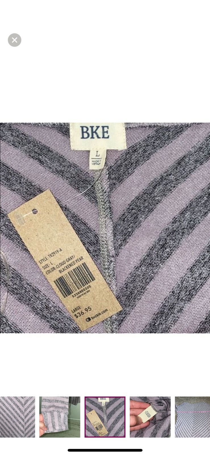 BKE BKE Large striped soft top Size L / US 10 / IT 46 - 4 Thumbnail