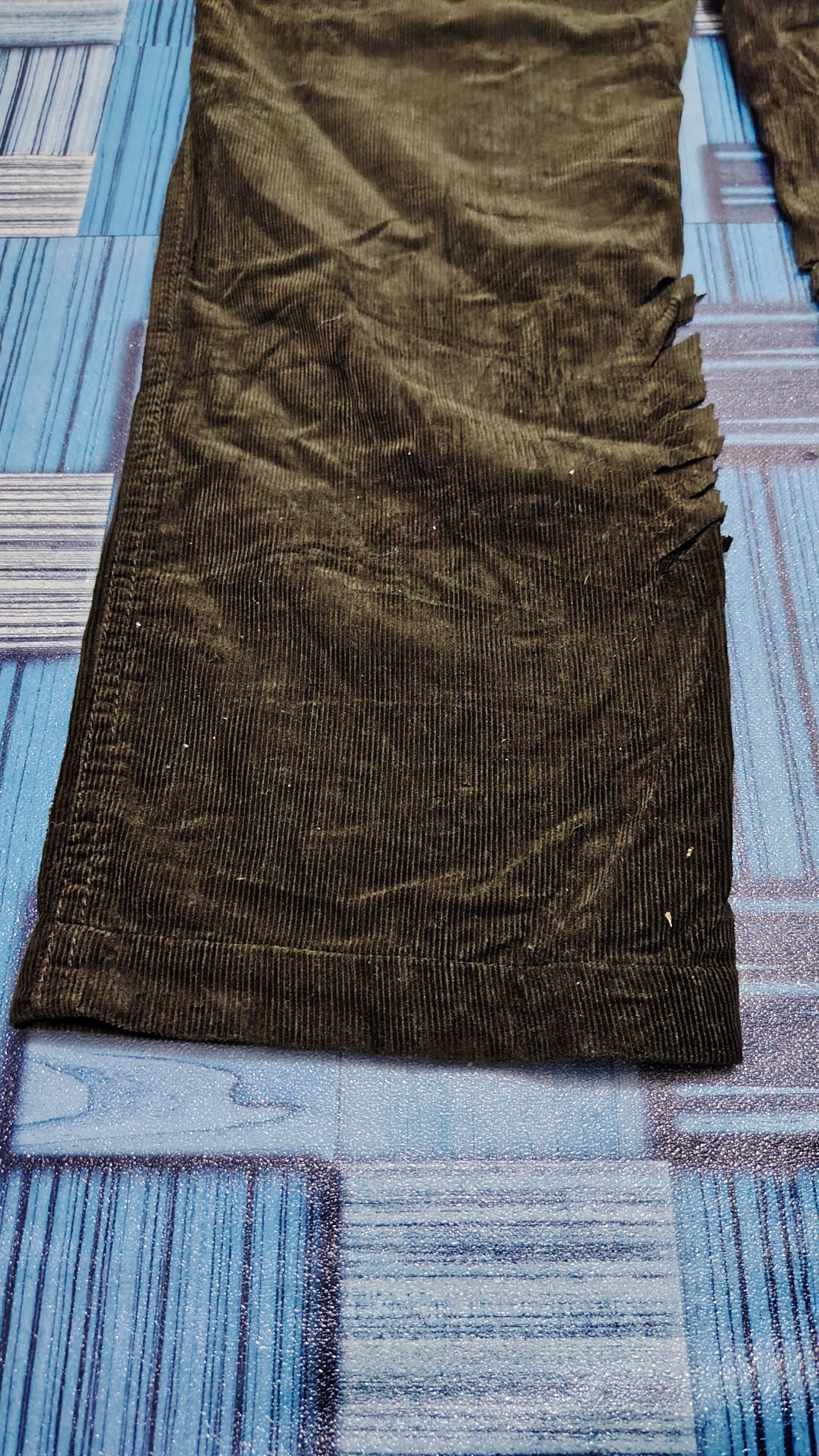 Japanese Brand Distressed corduroy back number & mfg cargo pants custom Size US 32 / EU 48 - 21 Thumbnail