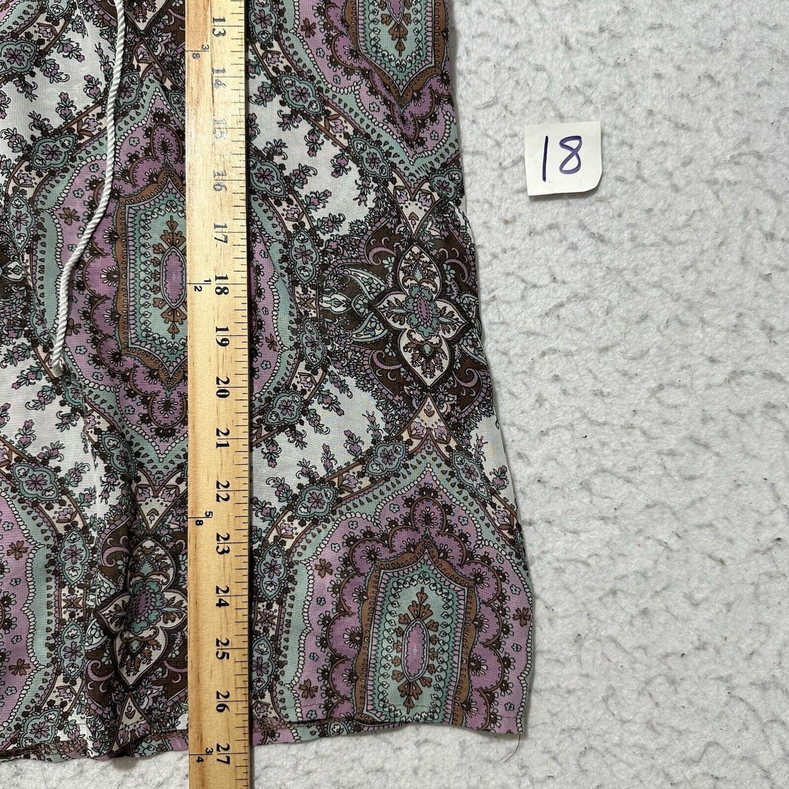 Wrangler Wrangler Large Lightweight Blouse Ornate Patterned Colorful Size L / US 10 / IT 46 - 8 Thumbnail