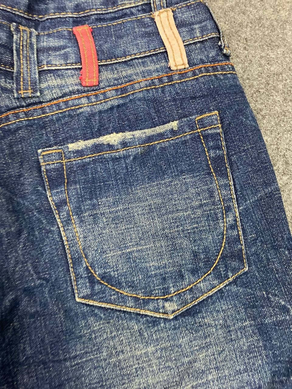 Japanese Brand vintage japanese brands double waist denim nice design Size US 32 / EU 48 - 5 Thumbnail