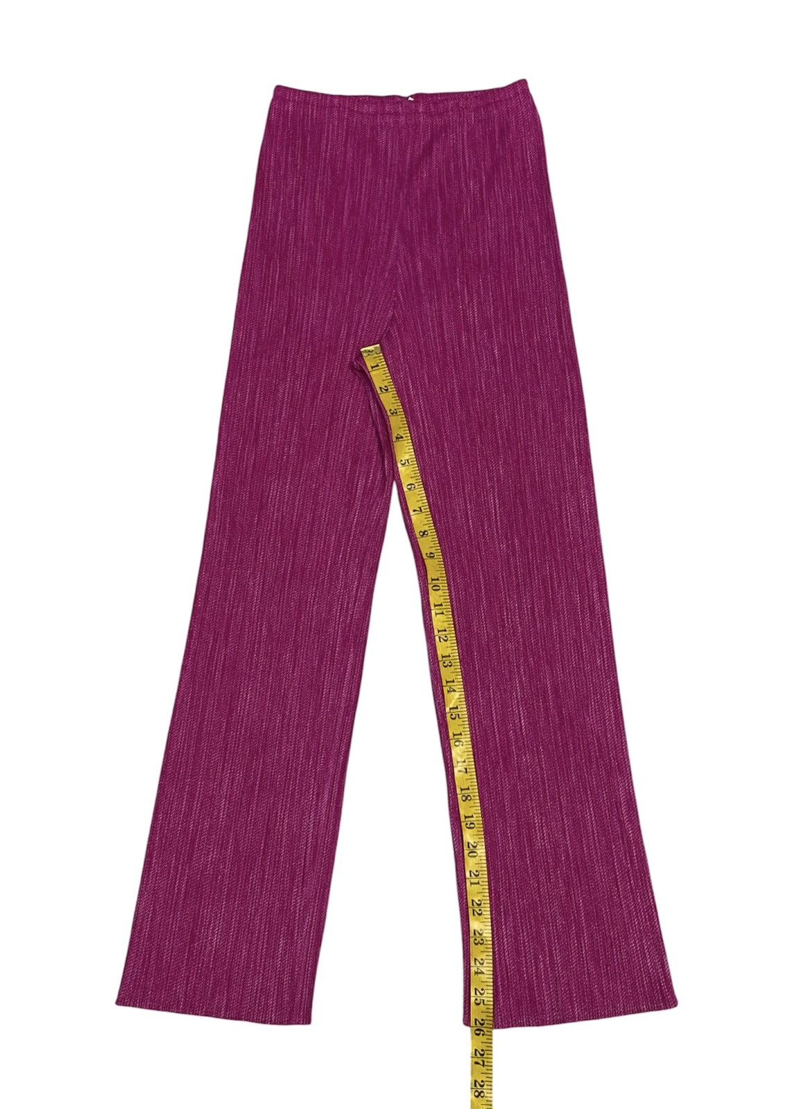 Pleats Please Issey Miyake Pleats Please Pleated Wide Leg Trousers Pants Size 28" / US 6 / IT 42 - 13 Thumbnail