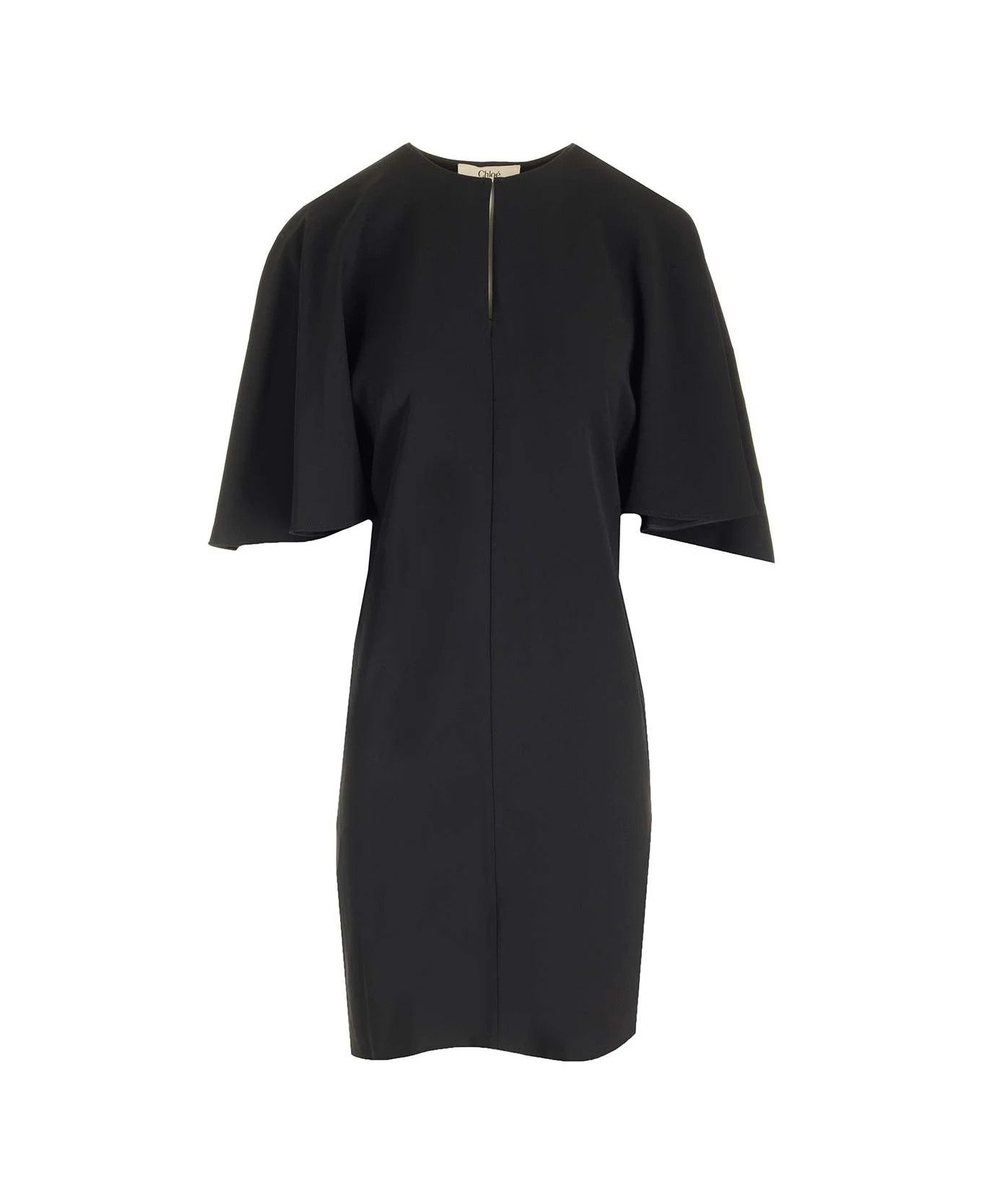 Chloe o1loc1c11025 Mini Dress in Black Size XS / US 0-2 / IT 36-38 - 1 Thumbnail