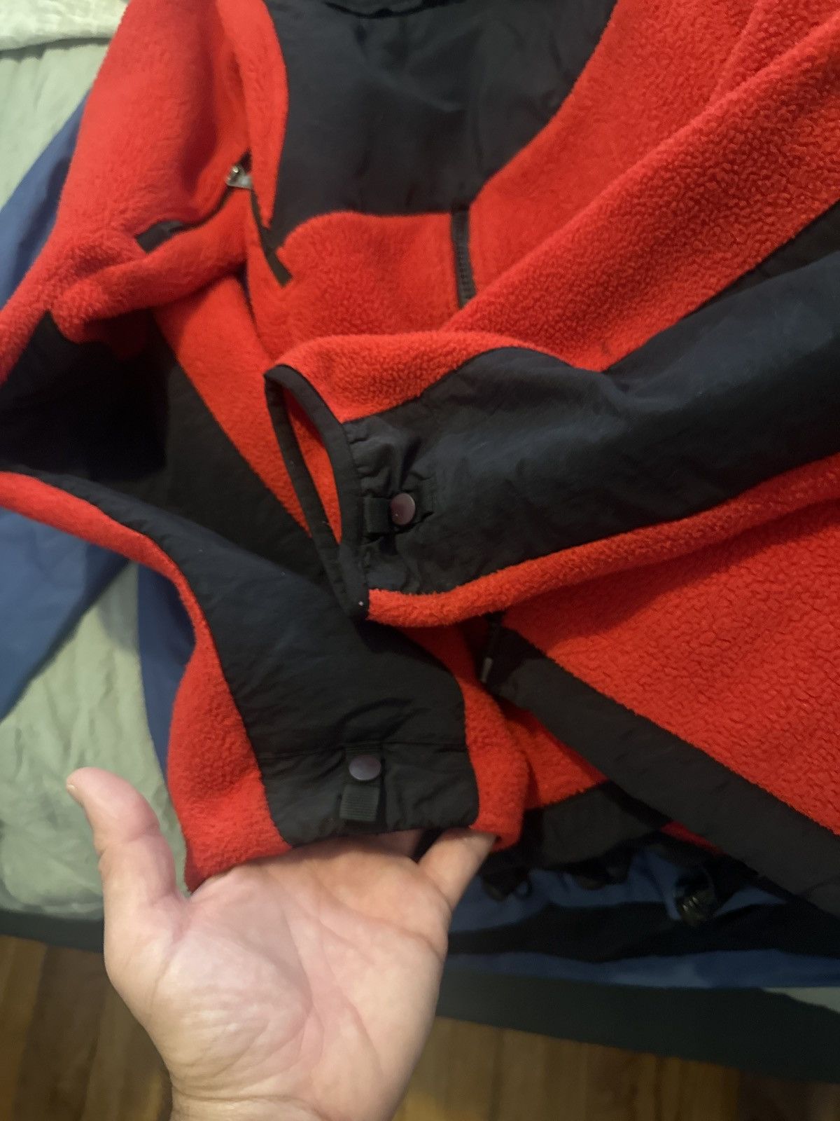 The North Face Red OG denali fleece Size US M / EU 48-50 / 2 - 3 Thumbnail