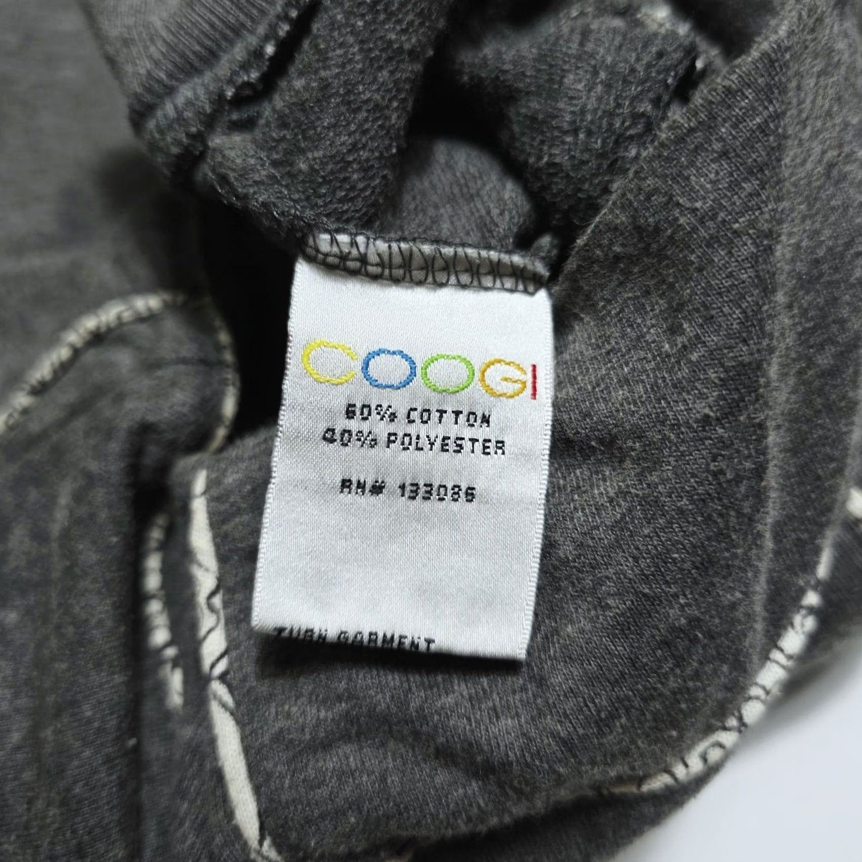 Coogi VINTAGE Coogi Hoodie Sweatshirt Women's M Heather Grey Full Zip Size M / US 6-8 / IT 42-44 - 7 Thumbnail