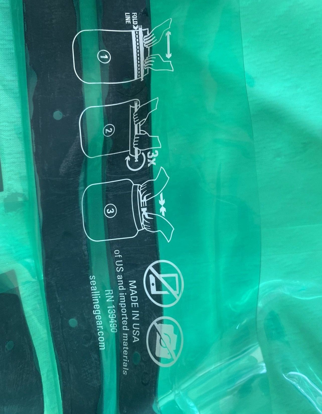 Supreme SUPREME SEALINE WATERPROOF BAG GREEN 20L PADS Size ONE SIZE - 4 Thumbnail