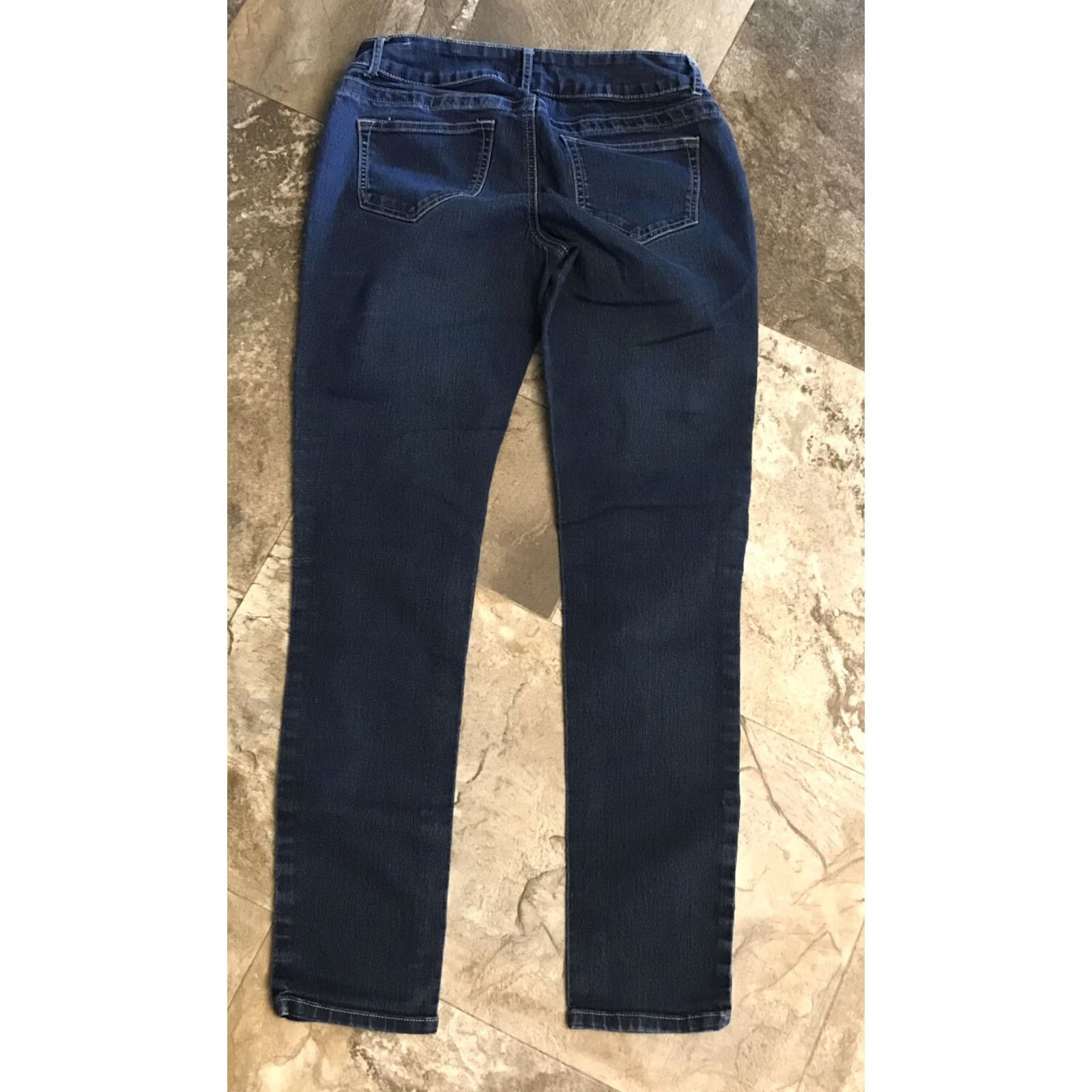 Vintage 8 inch rise Jeans Mens Maurices M Size Blue Denim Stretch Size 32" / US 10 / IT 46 - 4 Thumbnail
