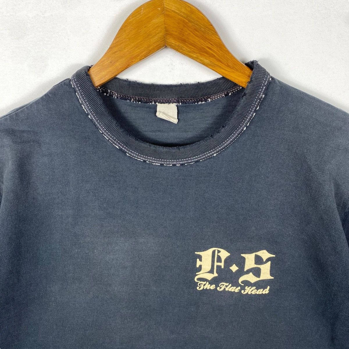 The Flat Head Distressed THE FLAT HEAD Frontier Spirit Navajo Graphic Tee Size US M / EU 48-50 / 2 - 5 Thumbnail