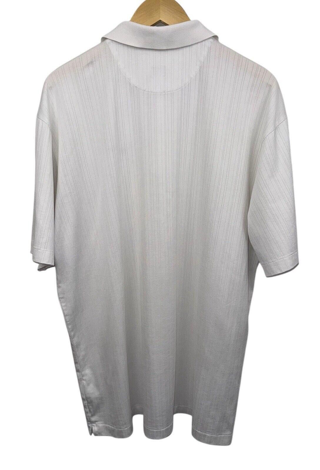 Nike Vintage Nike Golf Tiger Woods White Dri Fit Polo Shirt XL Size US XL / EU 56 / 4 - 5 Thumbnail