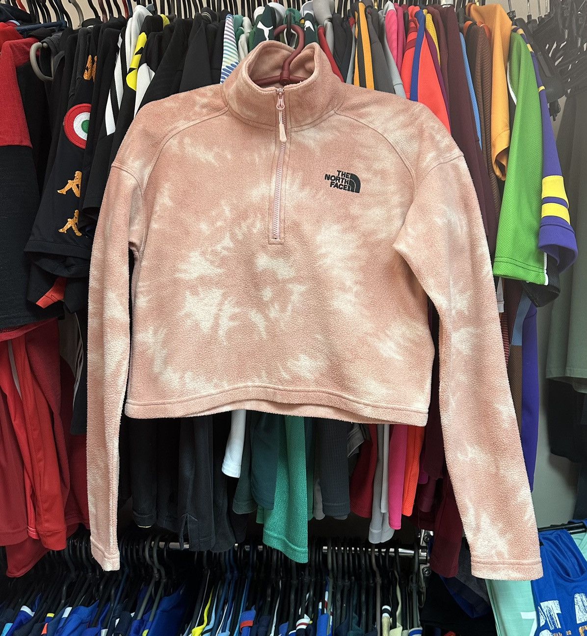 The North Face The North Face TaiDai Crop-Top Fleece Zip Up Sweatshirt Size XS / US 0-2 / IT 36-38 - 13 Thumbnail