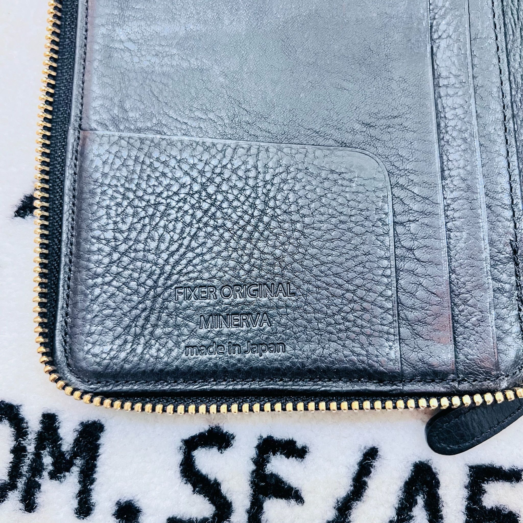 Other Fixer Original Minerva Oiled Leather Zip Travel Long Wallet Size ONE SIZE - 3 Thumbnail