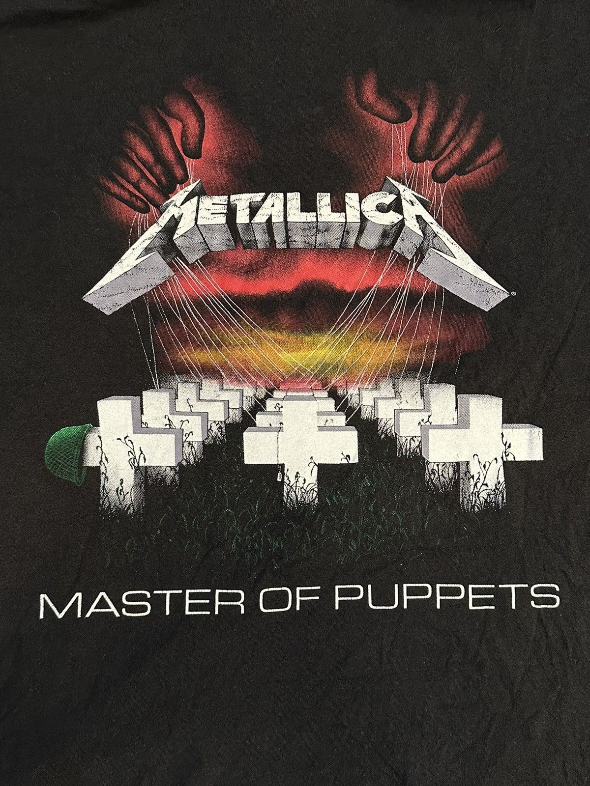 Band Tees × Metallica Master of Puppets 1986 Band Tee Black Size US L / EU 52-54 / 3 - 4 Thumbnail