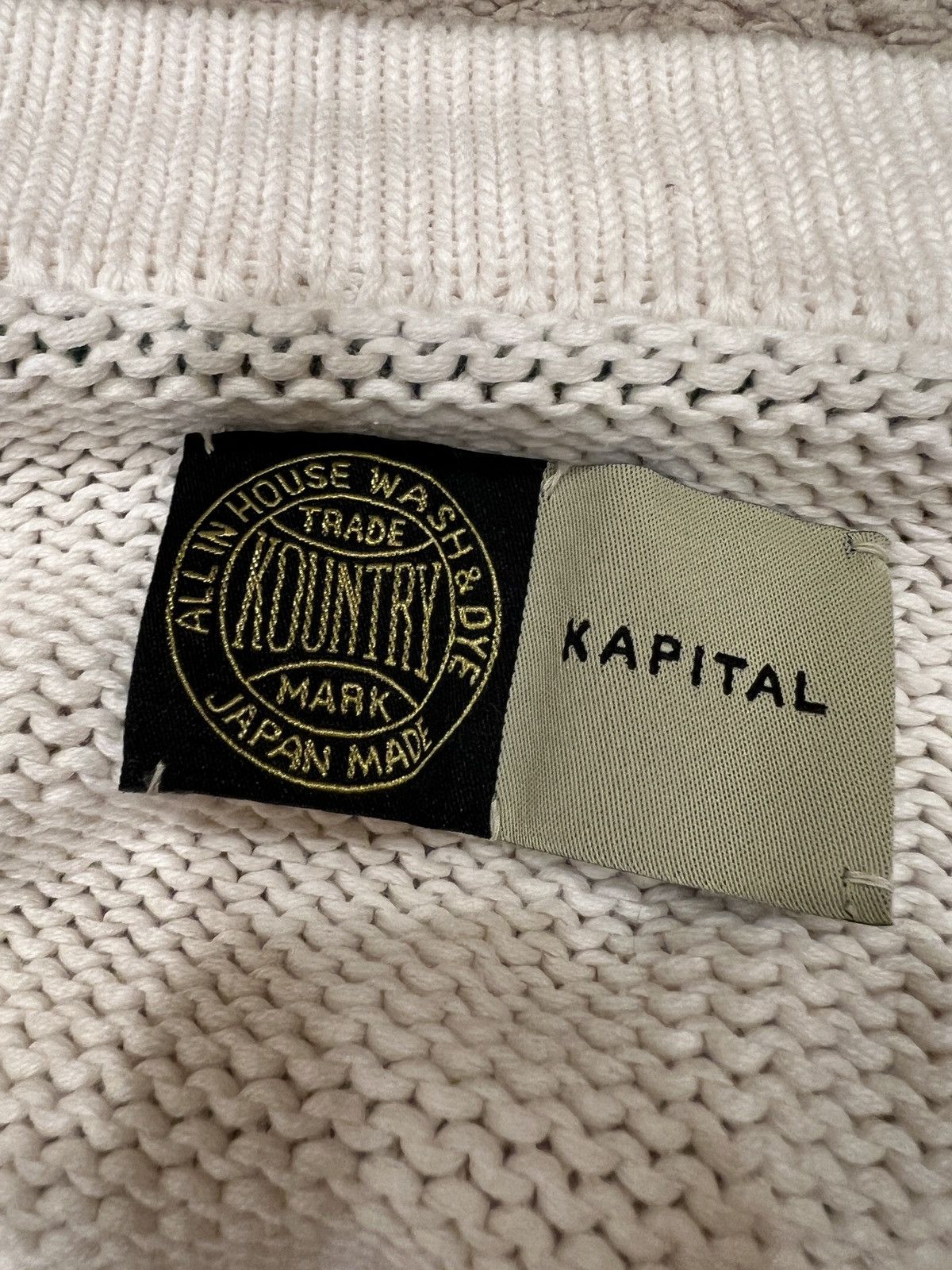 Kapital Kountry Kapital Kountry Hardball oversized cotton cardigan Size US XXL / EU 58 / 5 - 6 Thumbnail