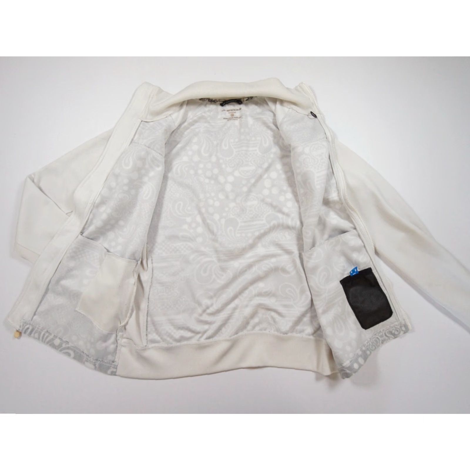 Brooks Brooks Windbreaker Jacket Women's Medium White Full Zip Running Active Outdoor Size M / US 6-8 / IT 42-44 - 7 Thumbnail