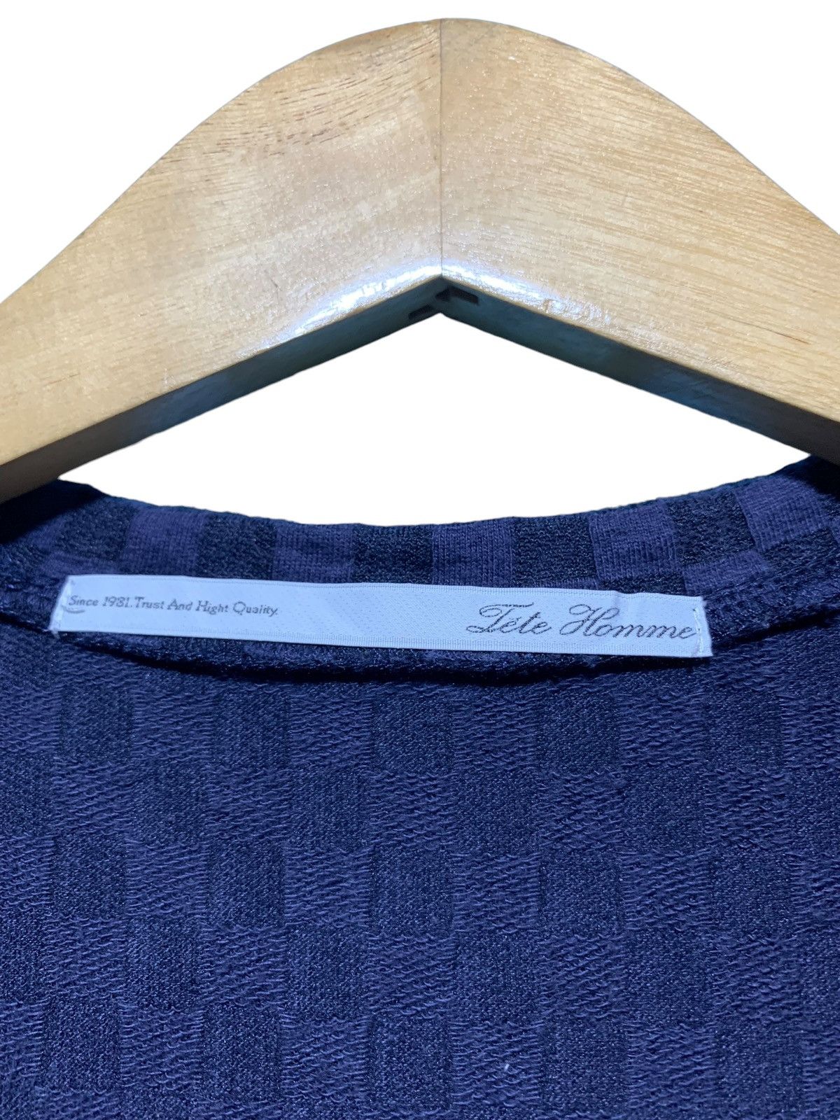 Issey Miyake × Tete Homme Tete Homme issey miyake double layer checker board t shirt Size US M / EU 48-50 / 2 - 8 Thumbnail