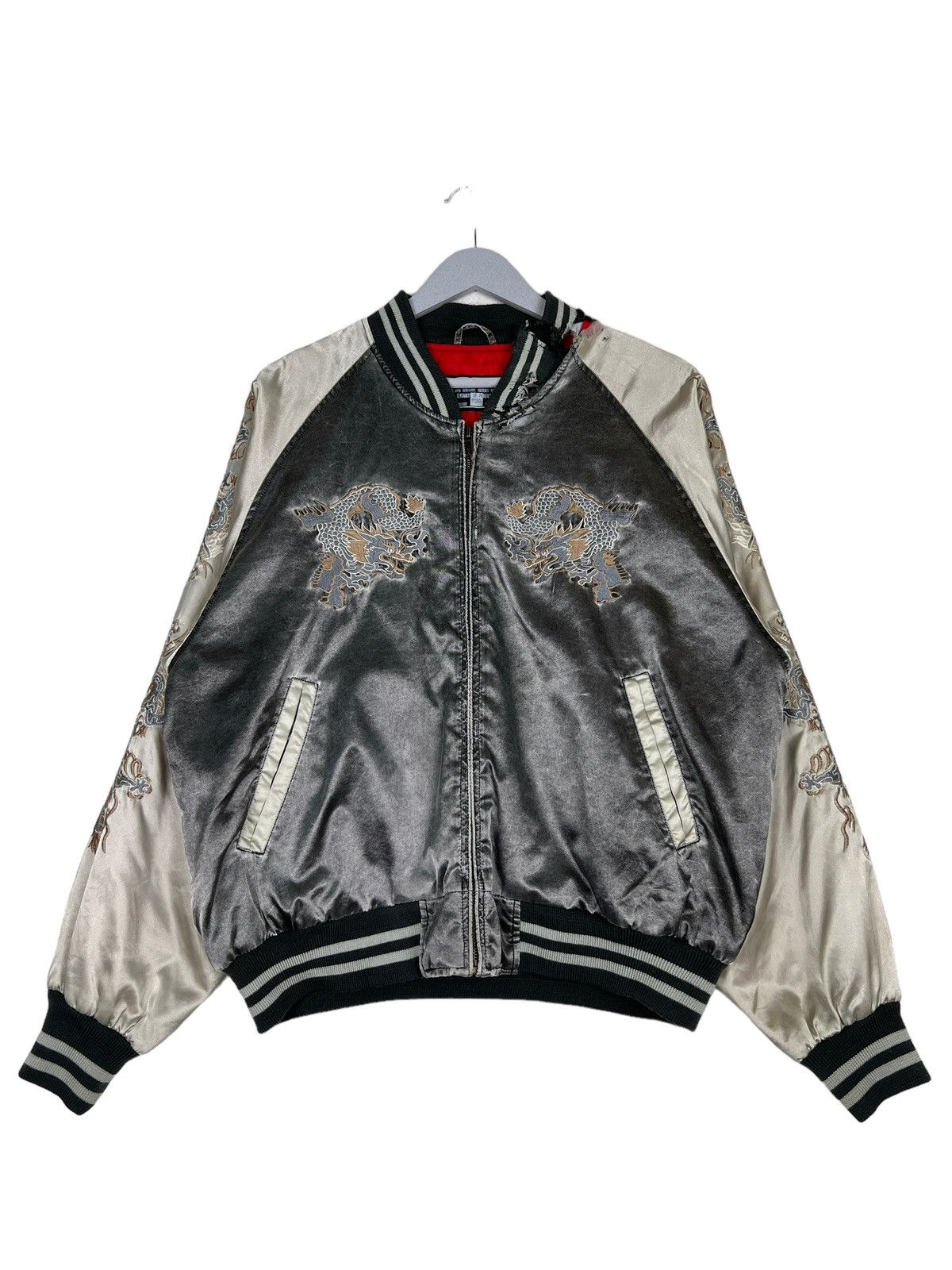 Japanese Brand 🔥 VINTAGE SOUVENIR JAPAN YOKOSUKA SUKAJAN JACKET Size US M / EU 48-50 / 2 - 3 Thumbnail