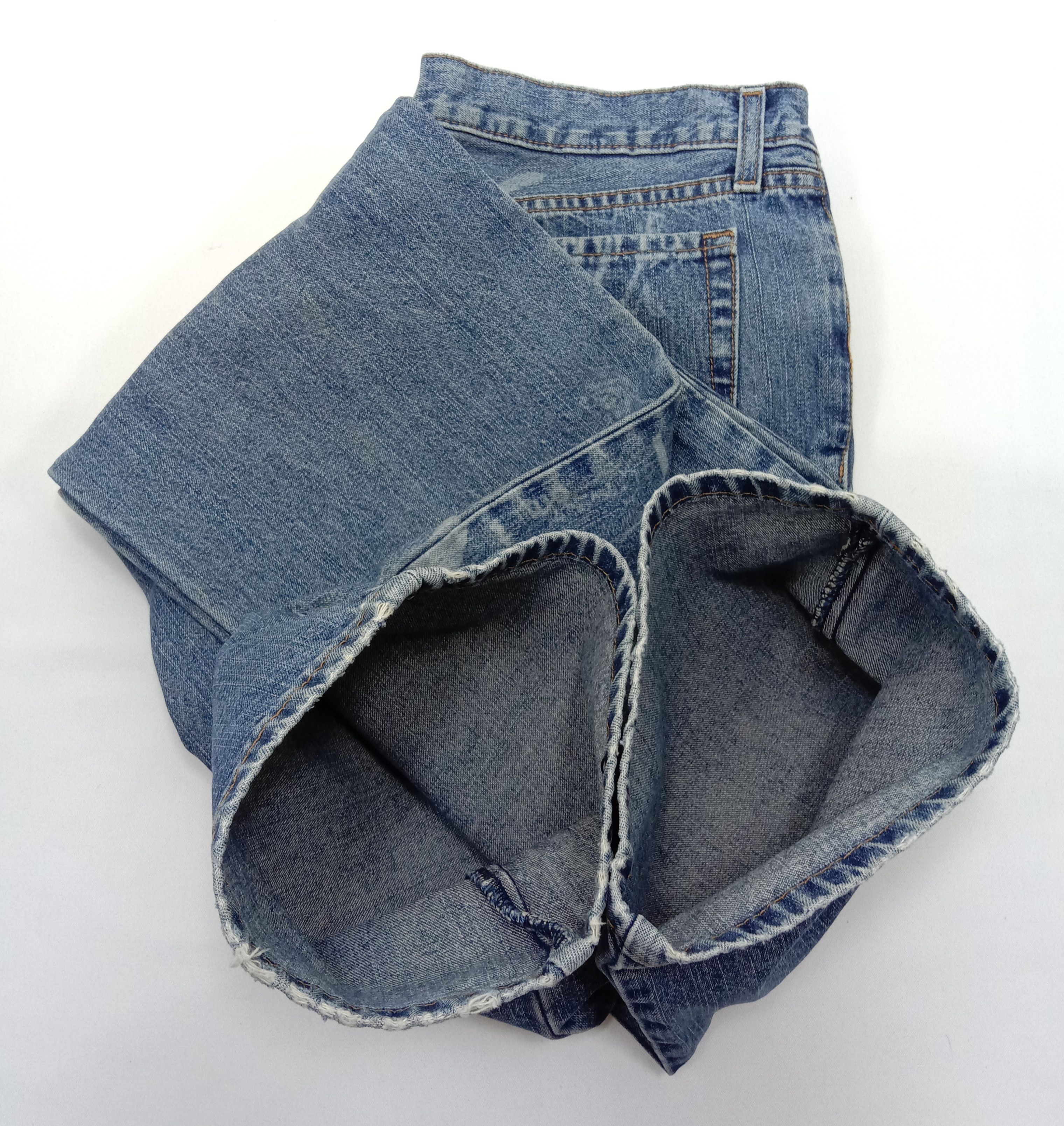 FCUK Vintage Fcuk Artwork Flare Jeans Bell Bottom Denim Size 31" - 16 Thumbnail