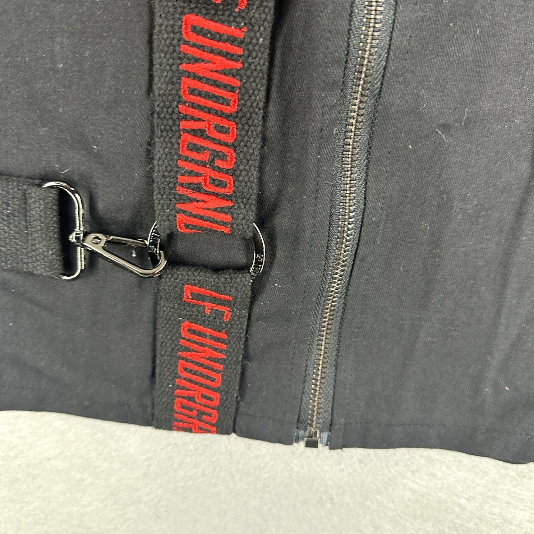 Vintage LF The Brand UndergrounD Skirt Adult Size 4 Black Mini Grunge Dark Academia Y2K Womens Size 27" / US 4 / IT 40 - 4 Thumbnail