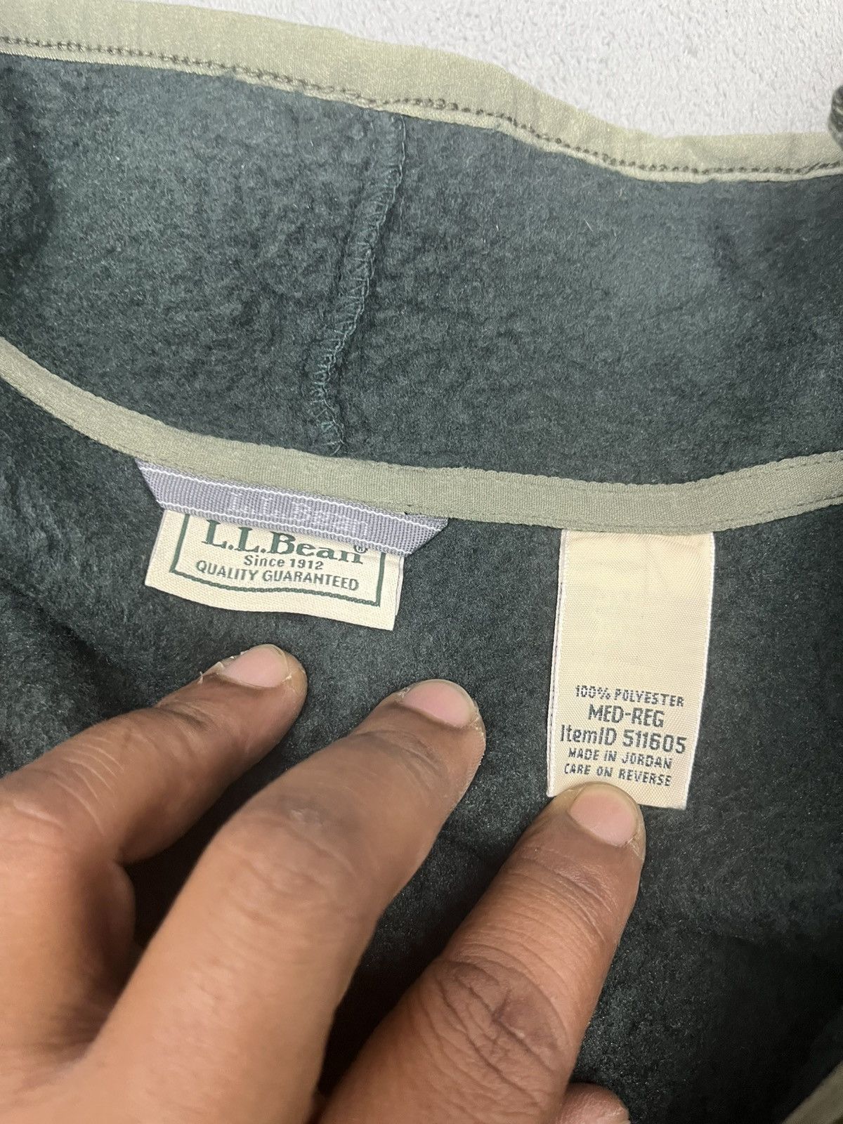L.L. Bean VTG L.L.BEAN ANORAK FLEECE Size US M / EU 48-50 / 2 - 7 Thumbnail
