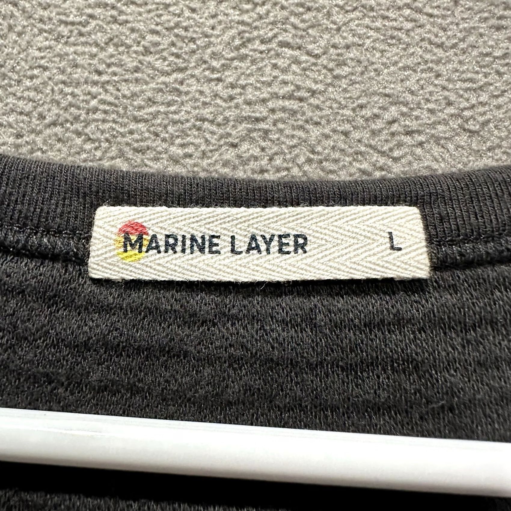 Marine Layer Marine Layer Shirt Mens Large Long Sleeve Crew Waffle Thermal Supima Blend GUC Size US L / EU 52-54 / 3 - 4 Thumbnail