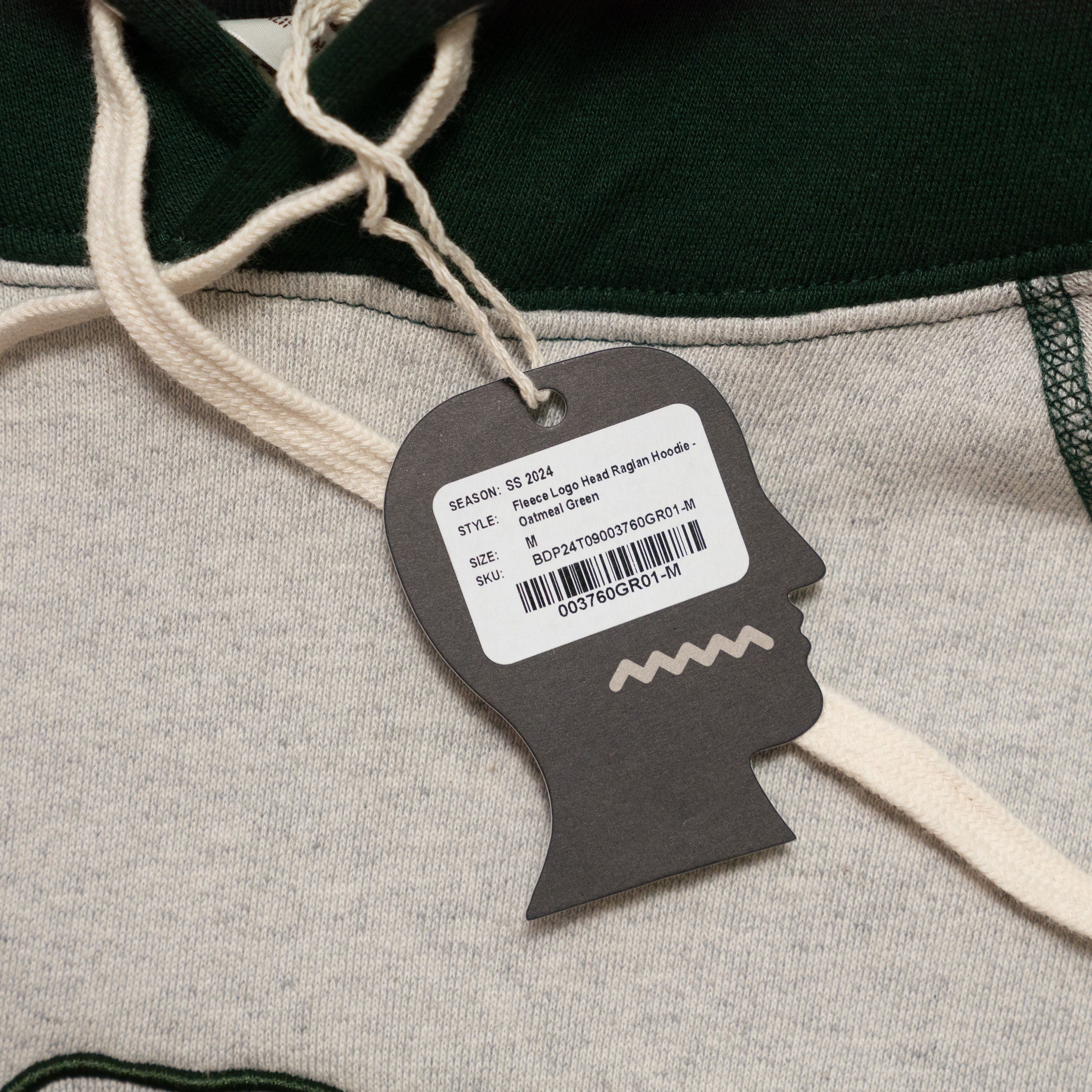 Brain Dead Brain Dead Fleece Logo Head Raglan Hoodie New M Size US M / EU 48-50 / 2 - 8 Thumbnail