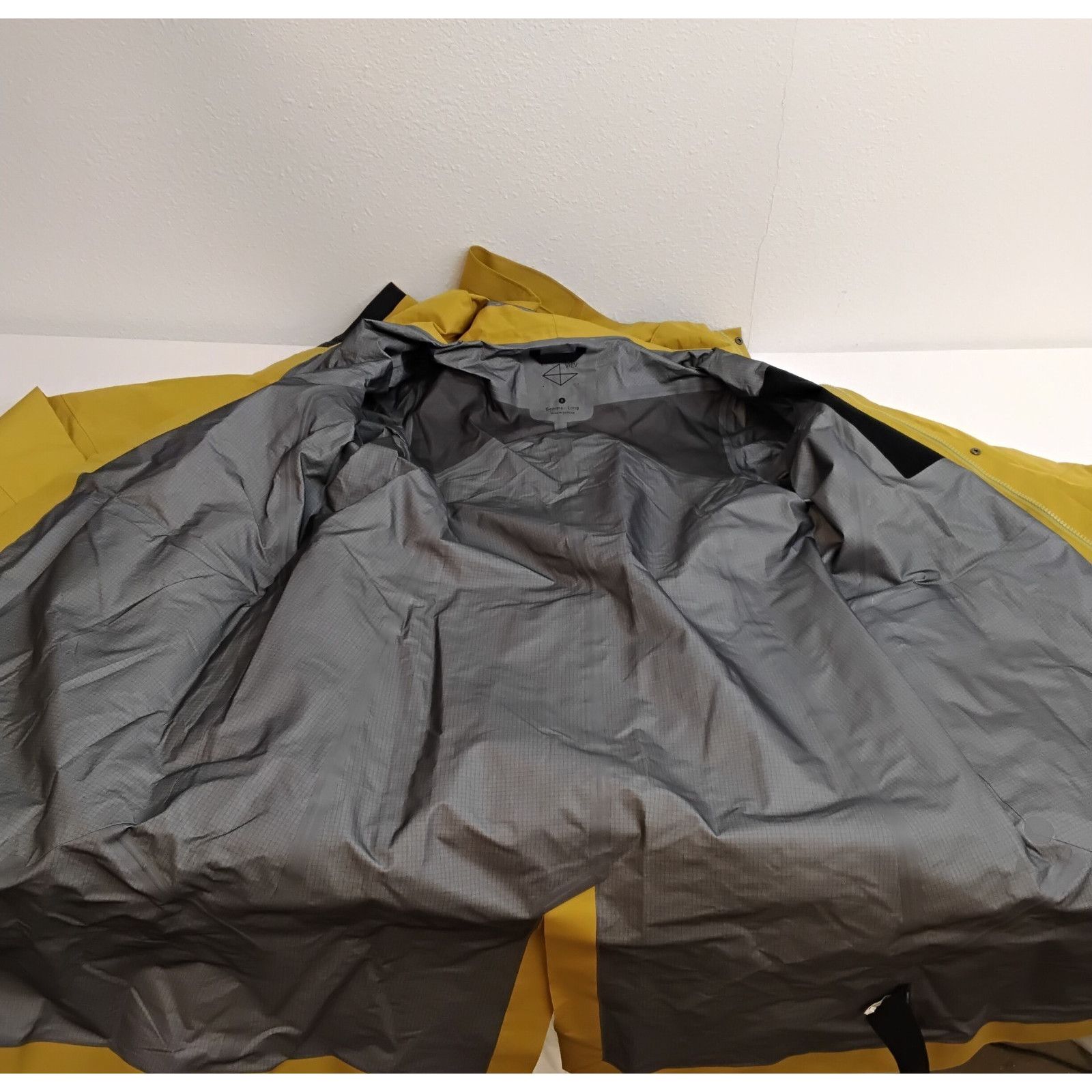 Other Viev Gemma - Long Rain Jacket Women's S Yellow Gore-Tex Size S / US 4 / IT 40 - 5 Thumbnail