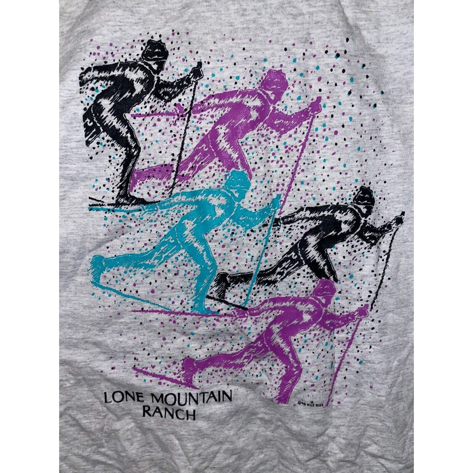 Vintage Vintage Test Print Shirt UT Utah Zenzi's Lone Ski Tee 90s L Size US L / EU 52-54 / 3 - 12 Thumbnail