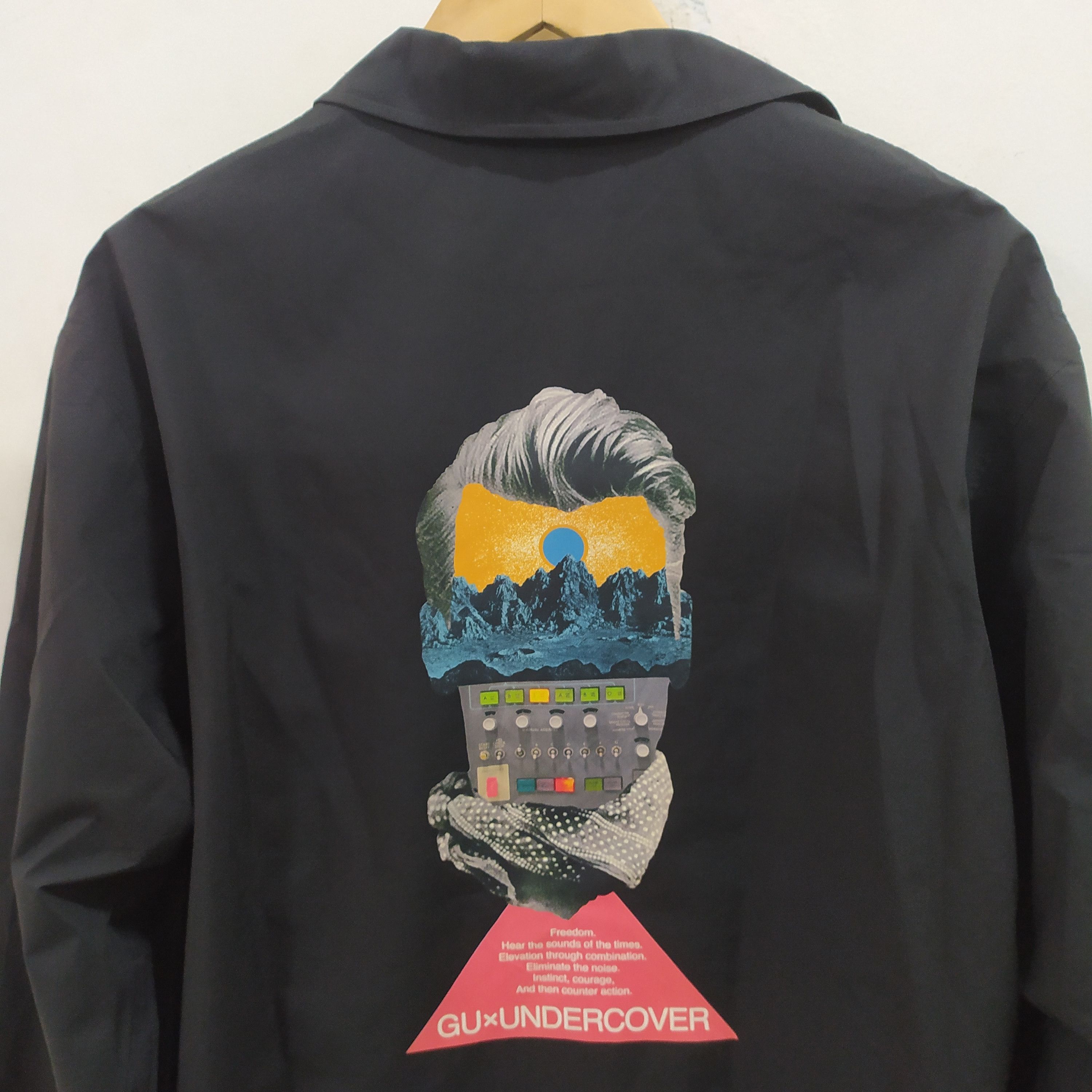 GU × Jun Takahashi × Undercover RARE🔥LIKE NEW‼️ GU X Undercover Freedom Coach Jackets Size US XL / EU 56 / 4 - 10 Thumbnail