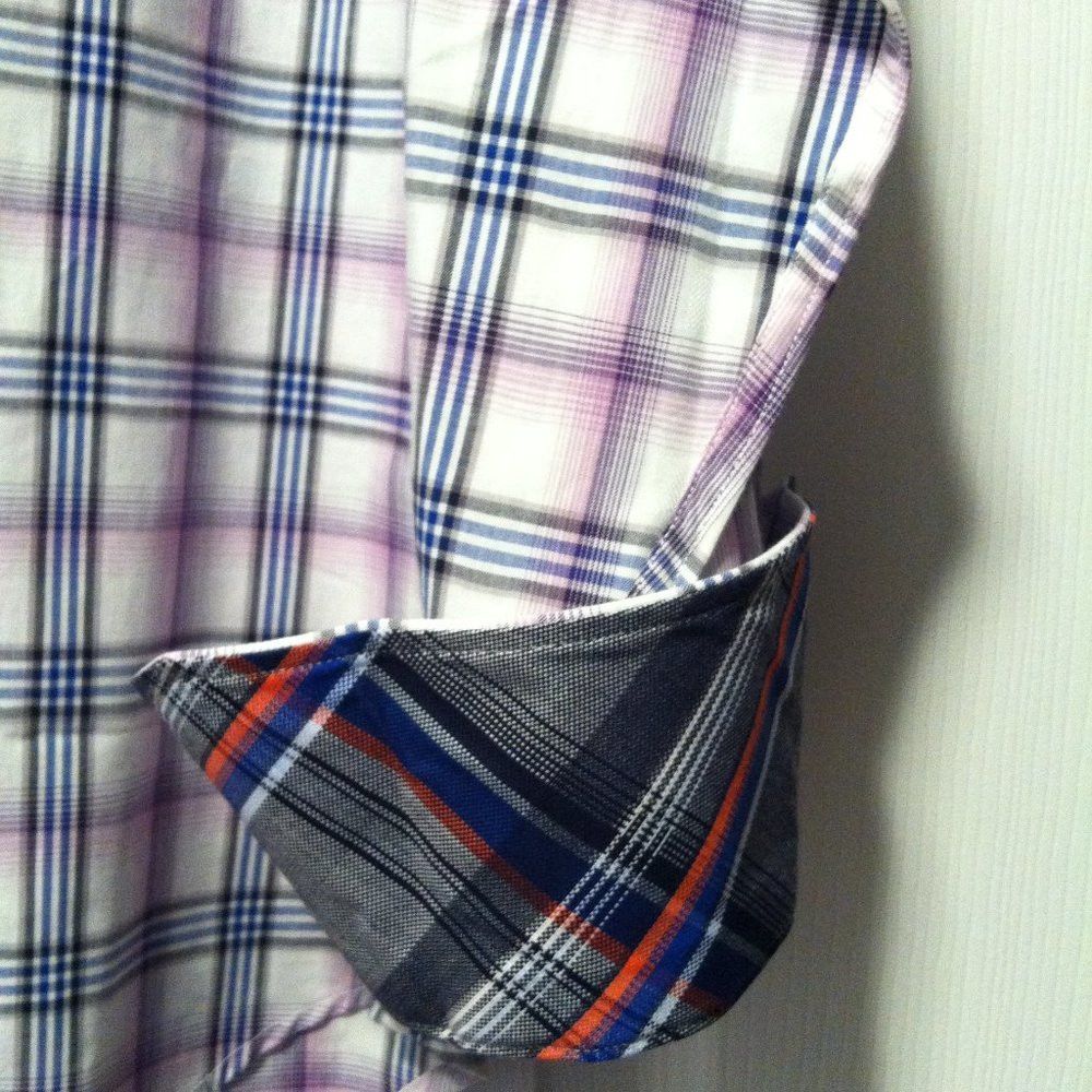 Thomas Dean THOMAS DEAN MENS NEW 100%COTTON CASUAL SHIRT SIZE: M Size US M / EU 48-50 / 2 - 6 Thumbnail