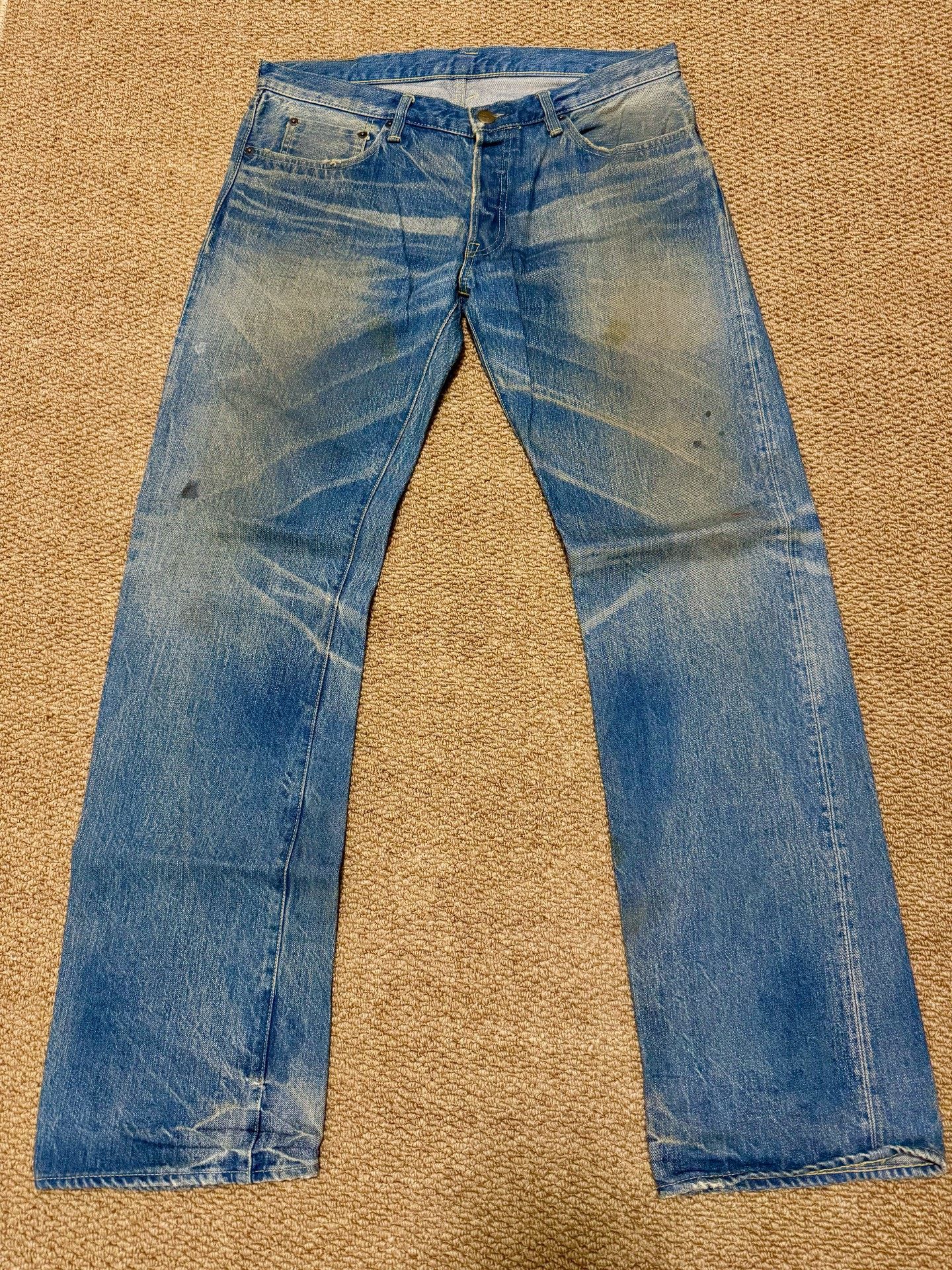 Other Heddie Lovu Classic Washed Jeans Size US 34 / EU 50 - 1 Thumbnail