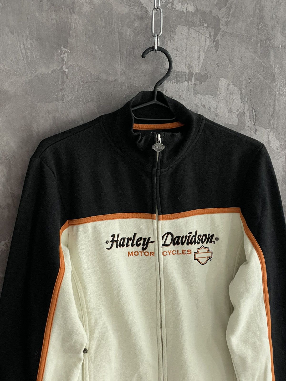 Harley Davidson × Hysteric Glamour Vintage Y2K Harley Davidson Zip-up Glamour Hoodie Size M / US 6-8 / IT 42-44 - 7 Thumbnail