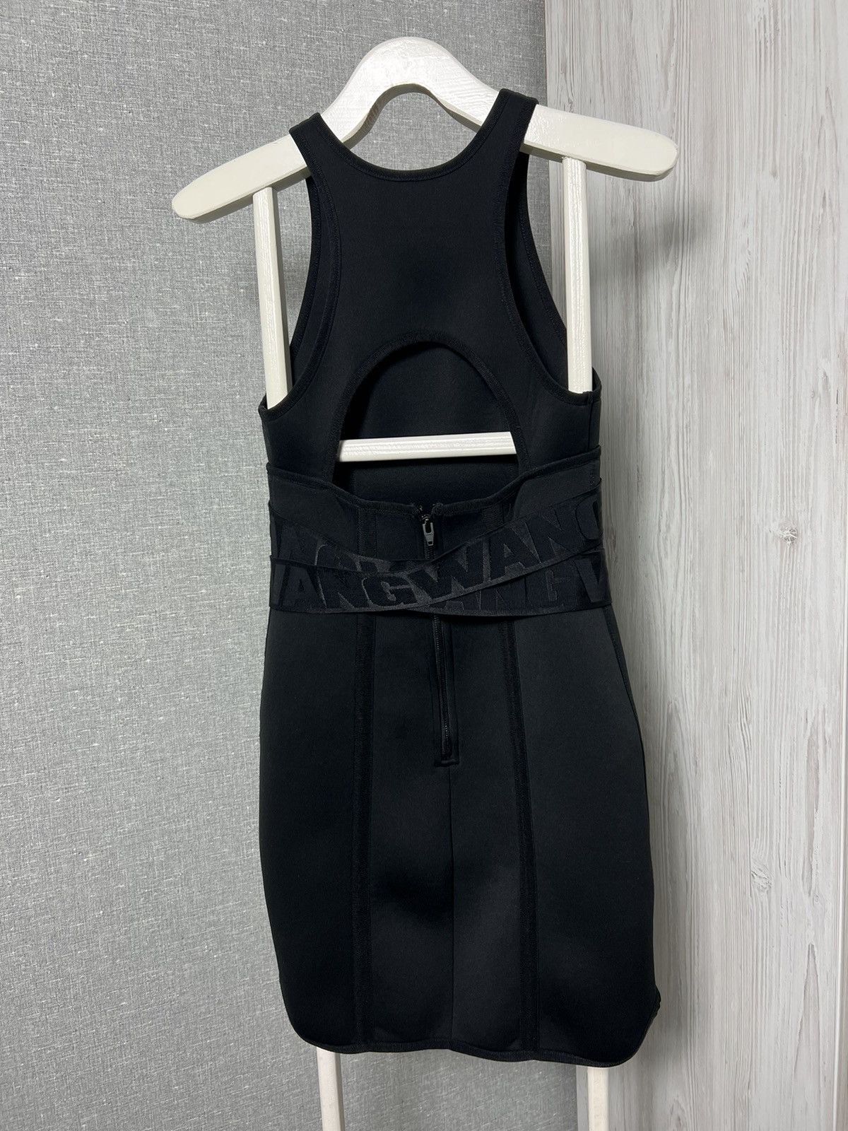 Alexander Wang ALEXANDER WANG x H&M Black Scuba Neoprene Dress Size 8 Size M / US 6-8 / IT 42-44 - 10 Thumbnail