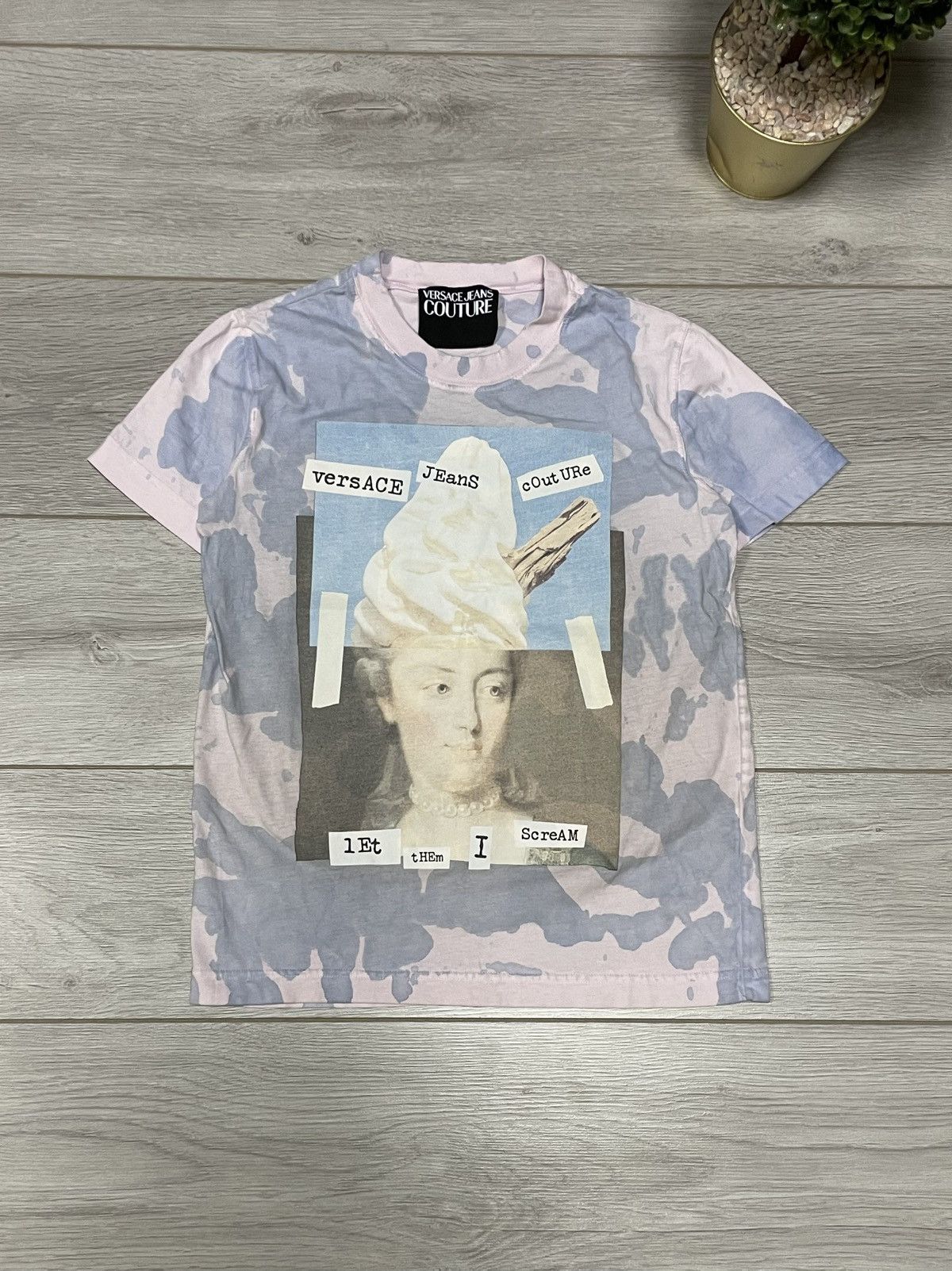 Versace Jeans Couture Versace Let them I scream tee shirt Size S / US 4 / IT 40 - 1 Thumbnail