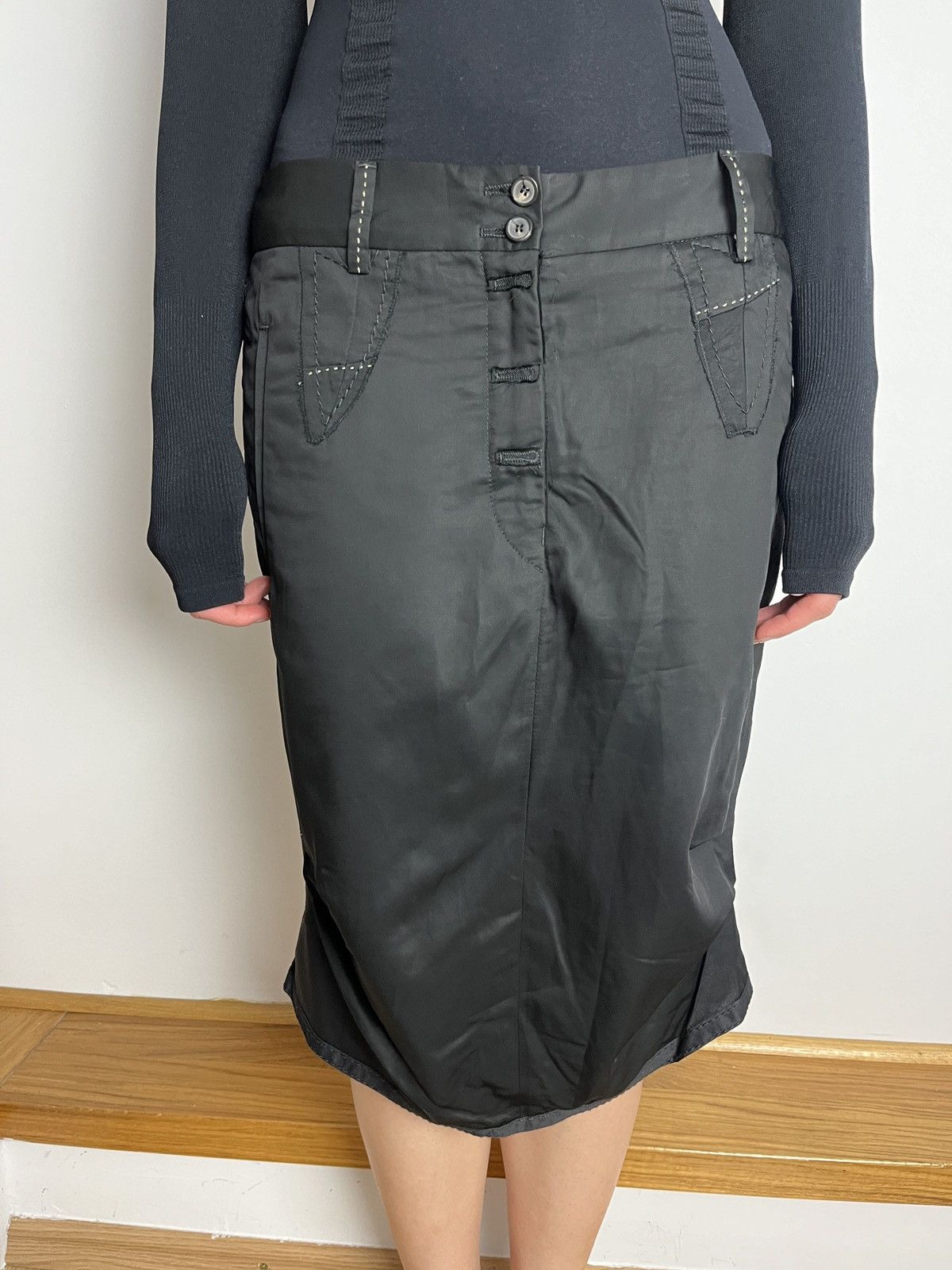 Marithe + Francois Girbaud Marithe Francois Girbaud Vintage Skirt Women’s Avant-Garde Size 30" / US 8 / IT 44 - 1 Thumbnail