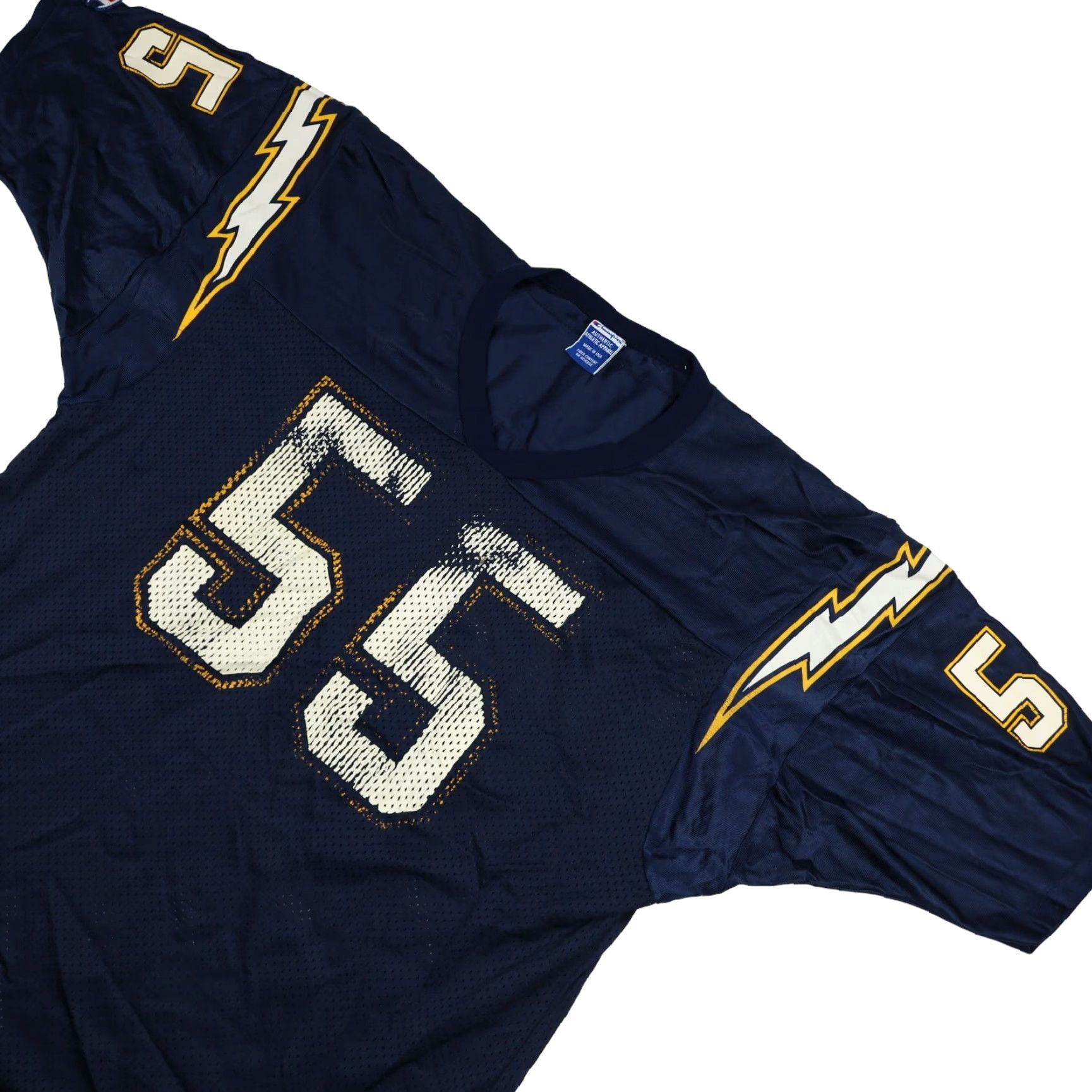 Champion VINTAGE Champion San Diego Chargers NFL Jersey Shirt XL Men Blue Mens XL Size US XL / EU 56 / 4 - 2 Thumbnail