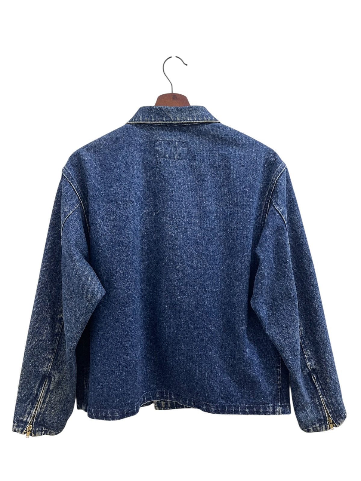Japanese Brand Vintage Lipstar Double Collar Denim Jacket Size US M / EU 48-50 / 2 - 6 Thumbnail