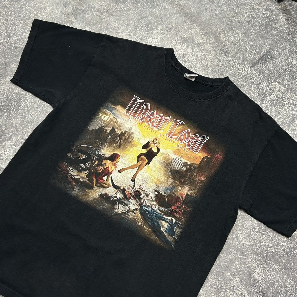 Band Tees Vintage Meatloaf Big Graphic Logo Rock Band tee size L Size US L / EU 52-54 / 3 - 2 Thumbnail