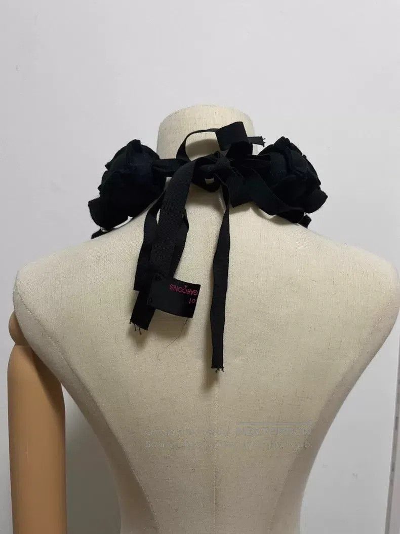 Comme des Garcons Comme Des Garcons tricot knit necklace with brand label| Size ONE SIZE - 5 Thumbnail