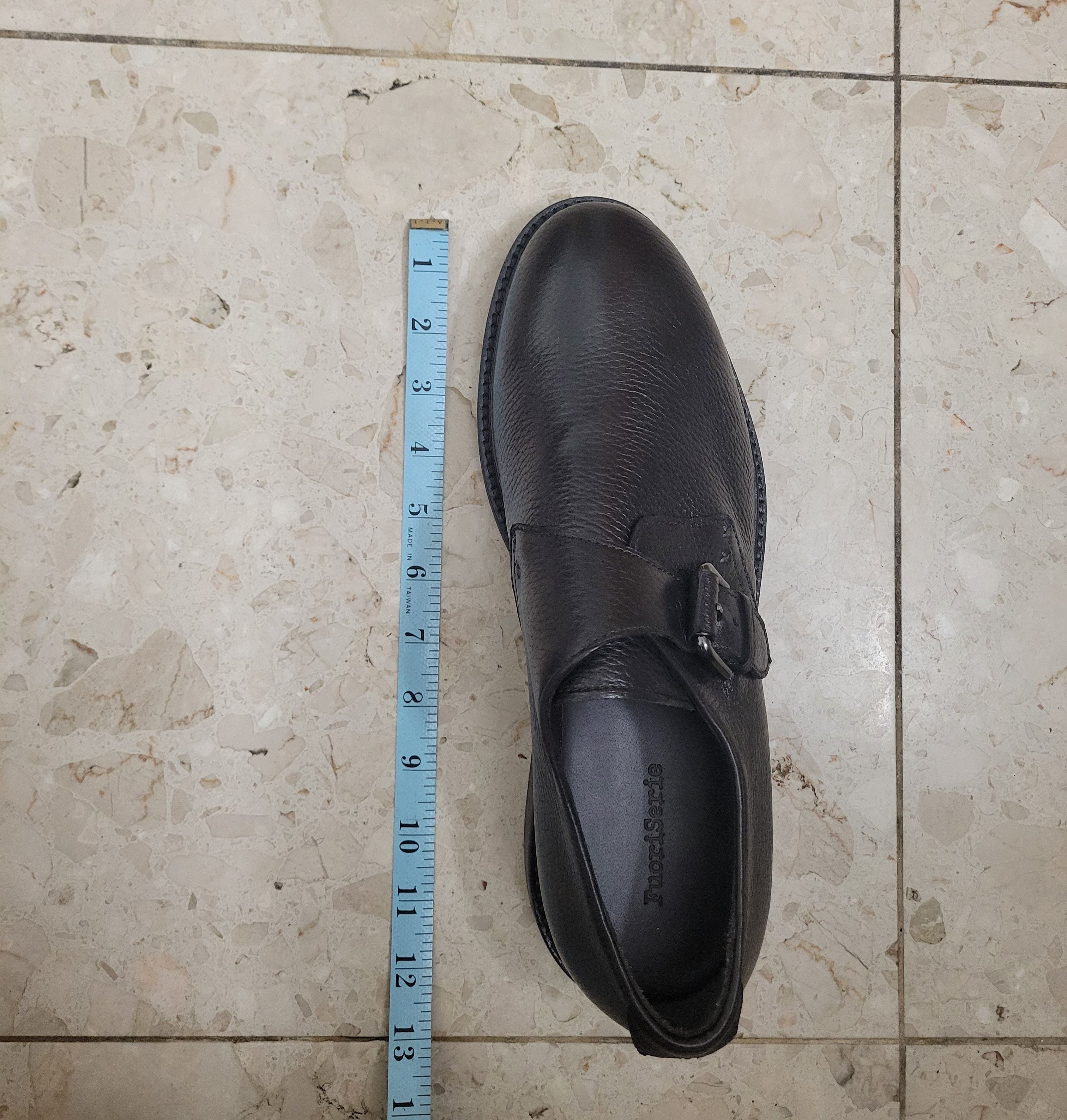 Silvano Sassetti Silvano Sassetti Brown Leather Buckle Derby Men Shoes Size US 10.5 / EU 43-44 - 8 Thumbnail