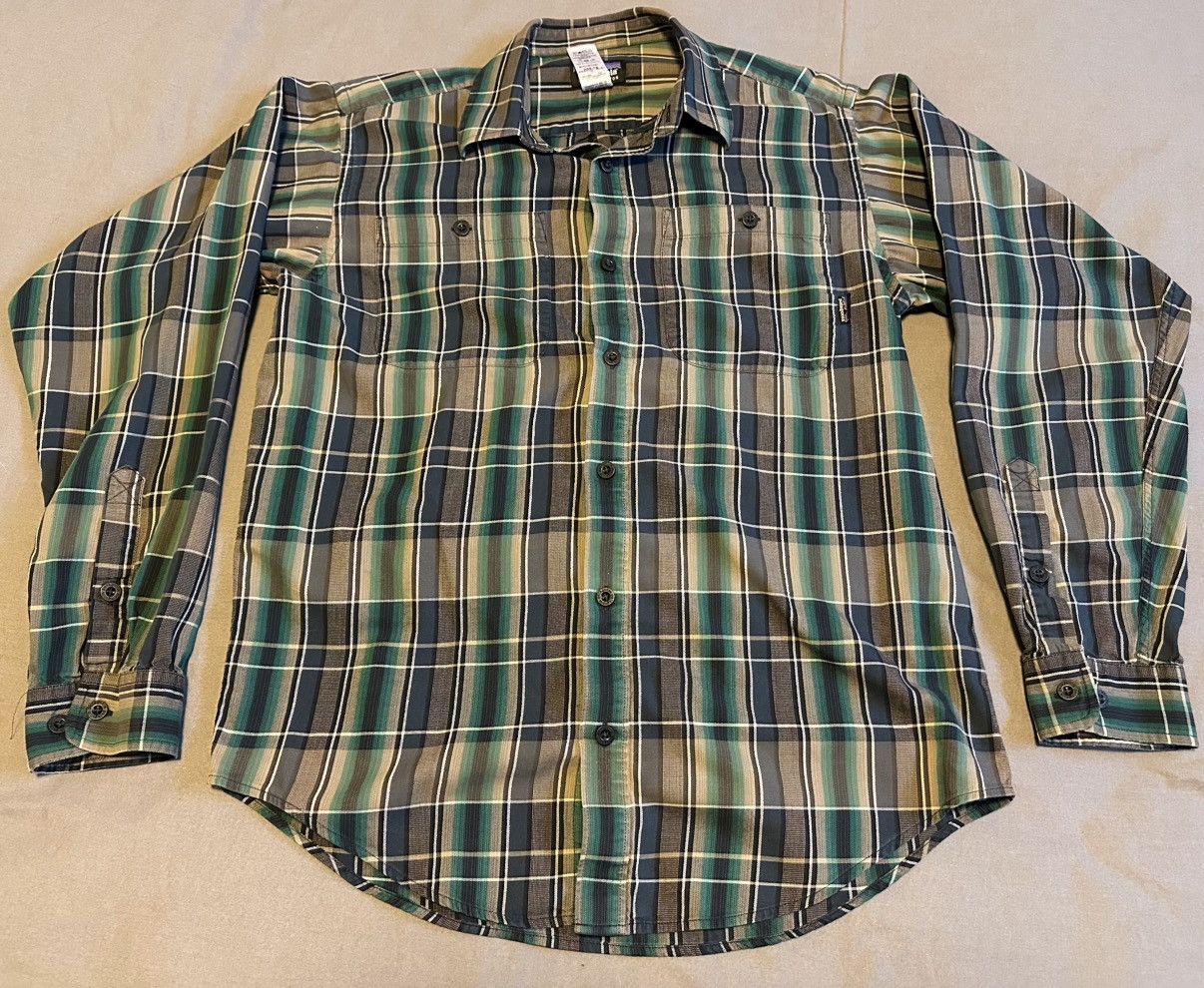 Patagonia Patagonia Button Up Shirt Plaid Outdoors Organic Cotton Size US S / EU 44-46 / 1 - 1 Thumbnail