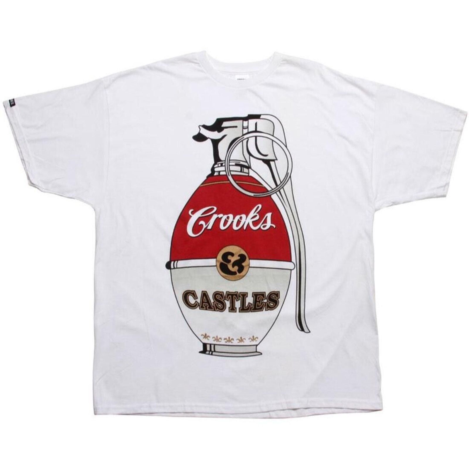 Crooks & Castles Crooks & Castles Men's T-Shirt War Hall Grenade Tee Size US S / EU 44-46 / 1 - 1 Thumbnail