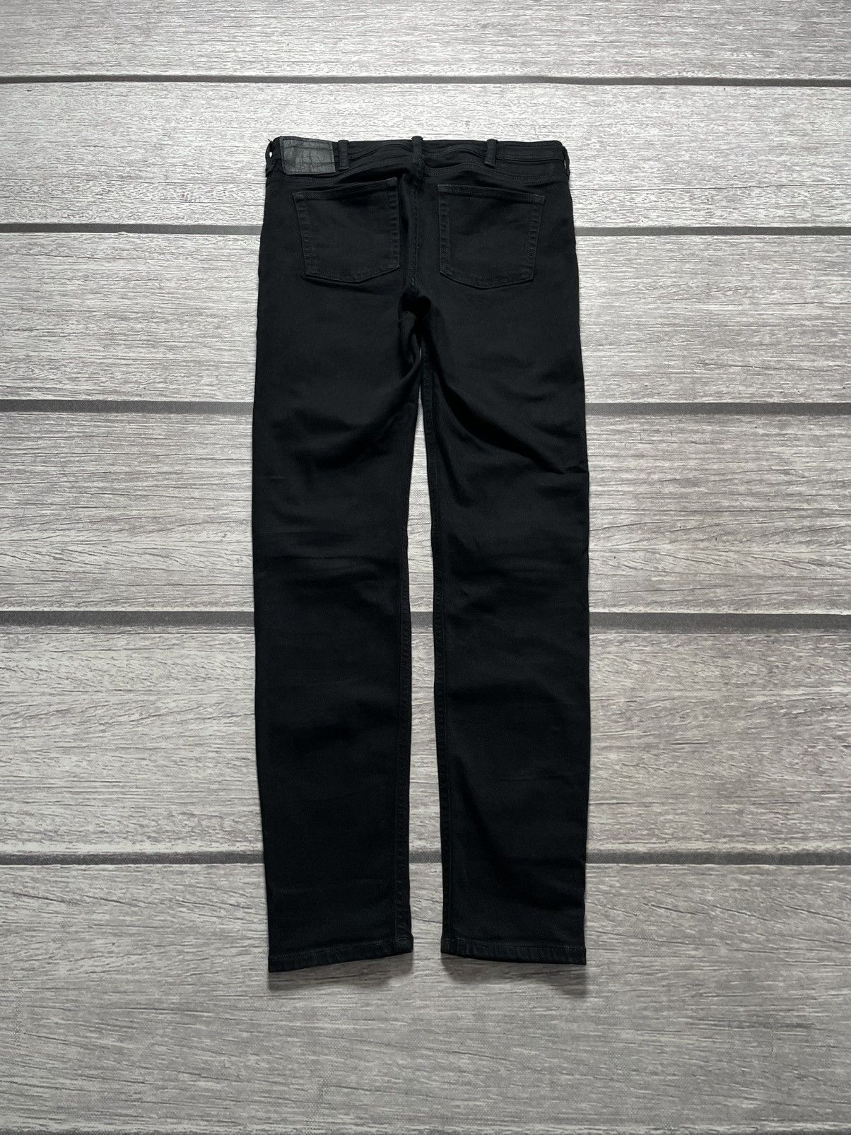 Acne Studios Acne Studios Bla Konst Climb Stay Black slim jeans Size US 30 / EU 46 - 3 Thumbnail