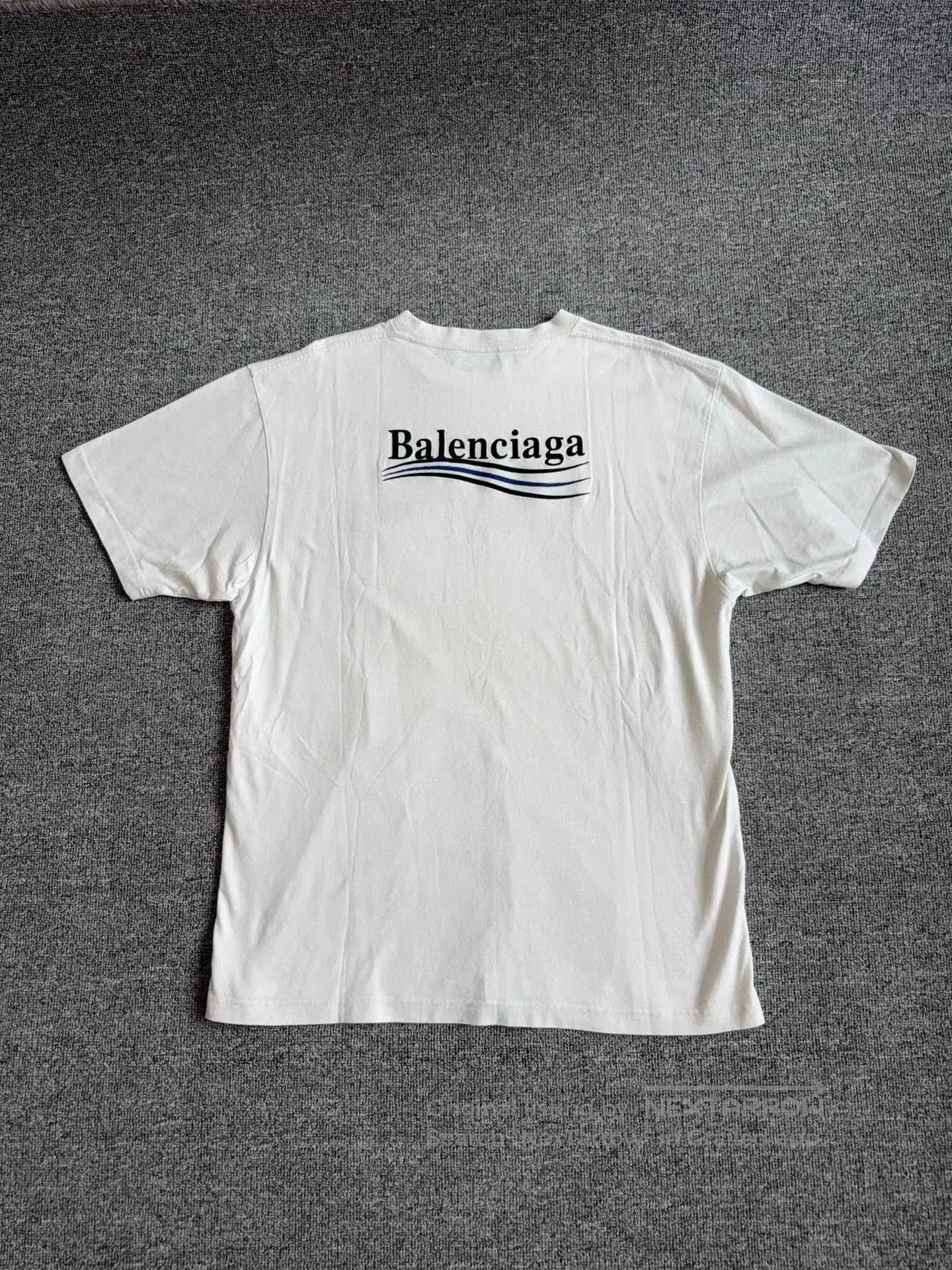 Balenciaga balenciaga embroidered white casual t. Size XS / US 0-2 / IT 36-38 - 2 Thumbnail