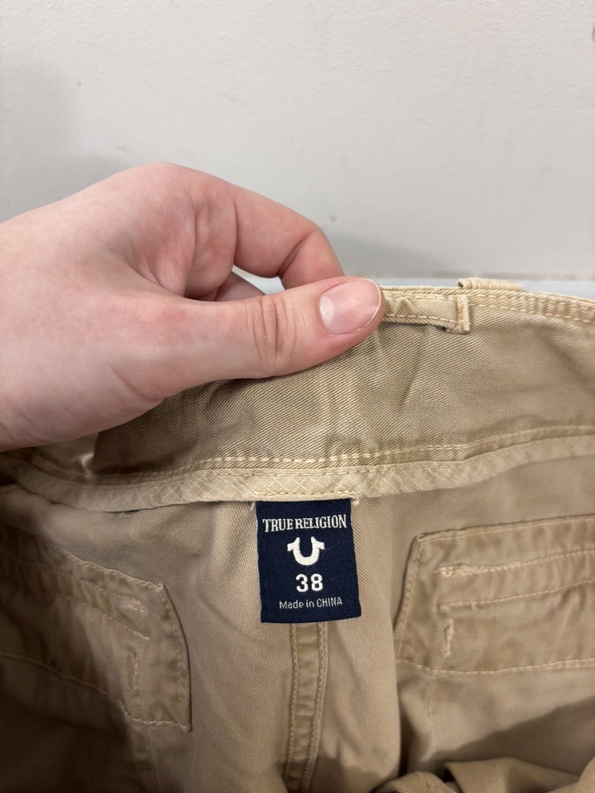 True Religion True Religion Bermuda Long Men’s Hype Baggy Cargo Shorts Size US 38 / EU 54 - 13 Thumbnail