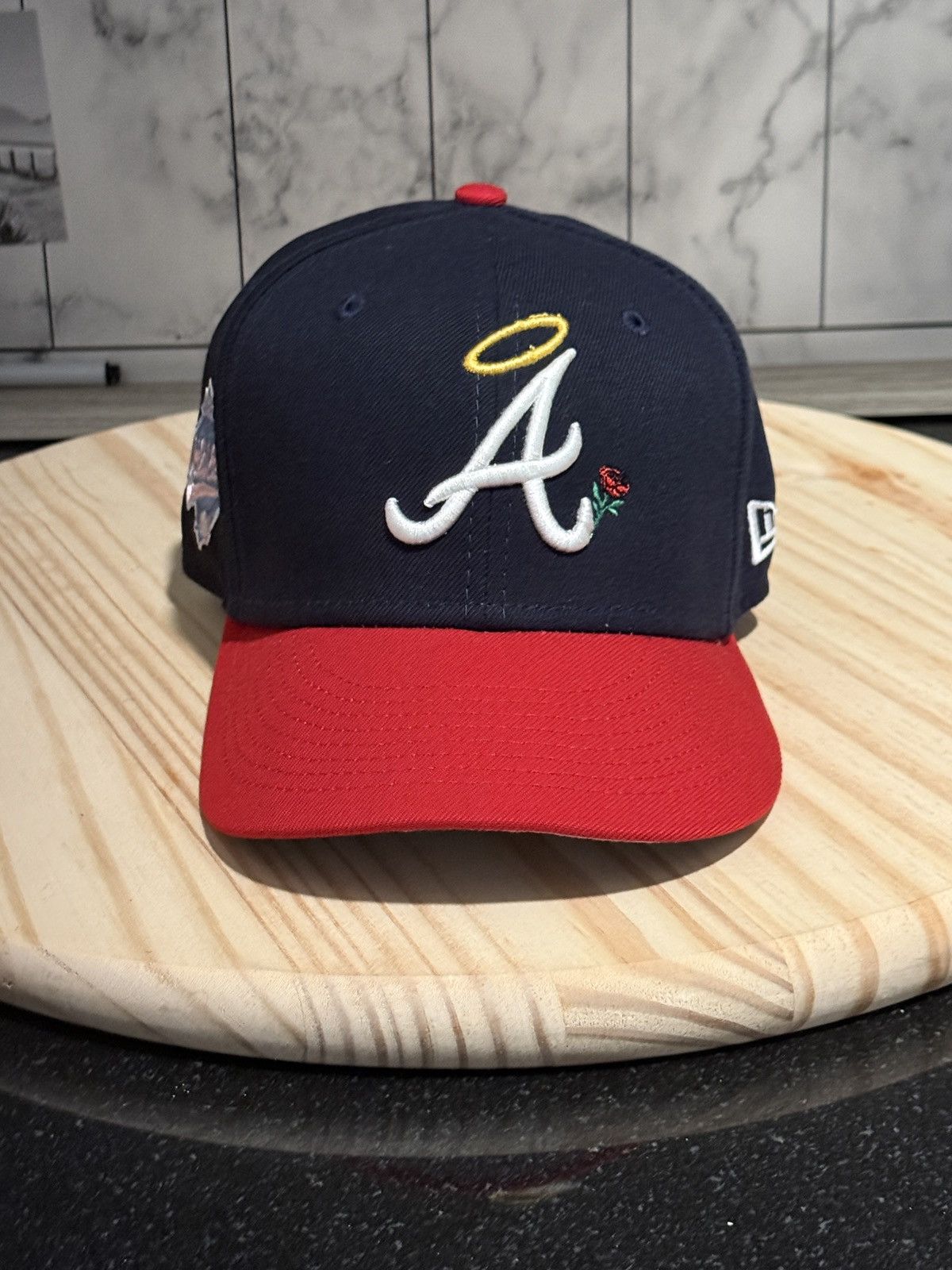 New Era × Vintage PHEIT SBSD Atlanta Braves hat Size ONE SIZE - 1 Thumbnail