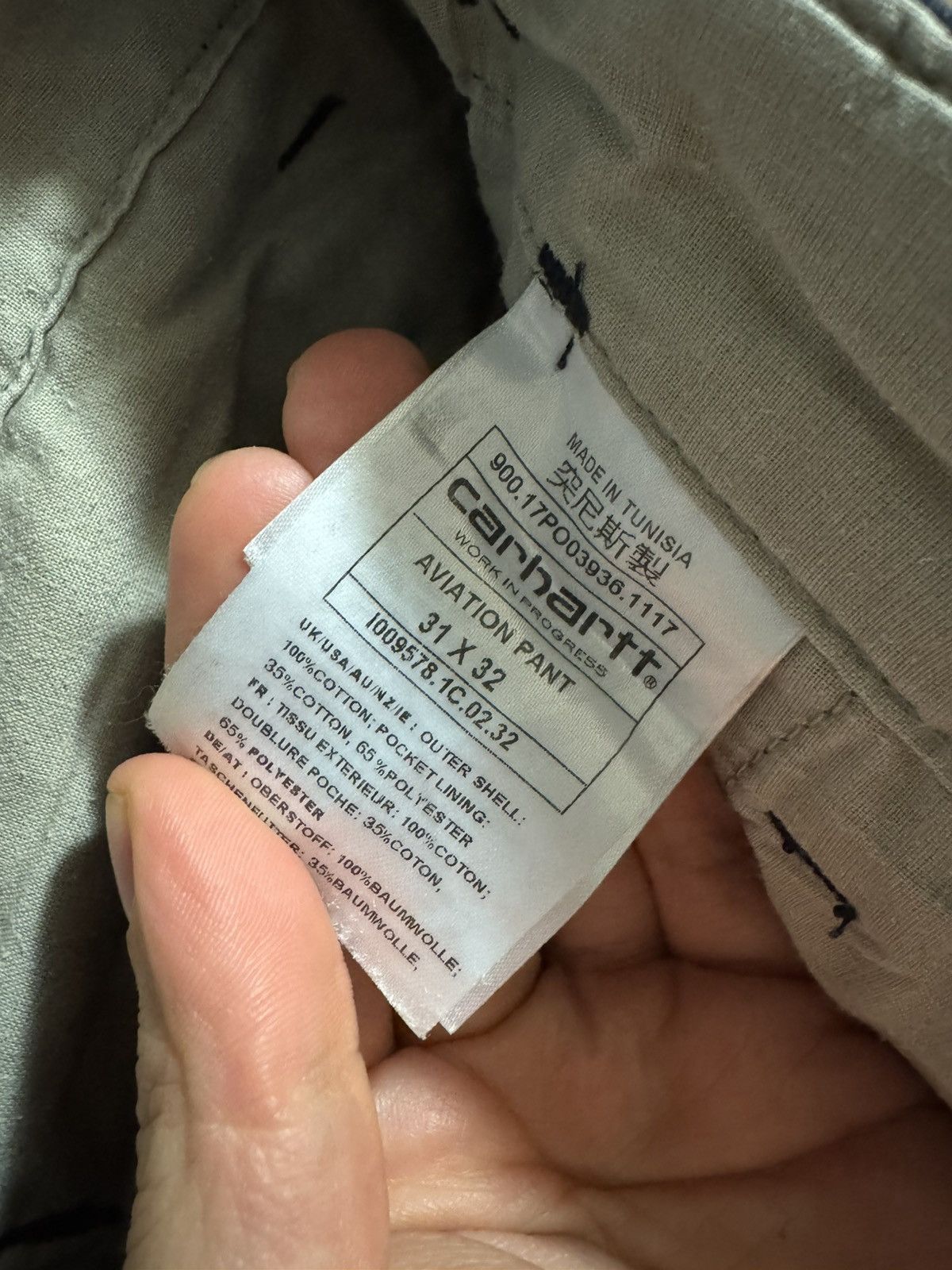Carhartt Carhartt WIP Navy Ripstop Cargo Pants Size US 31 - 4 Thumbnail