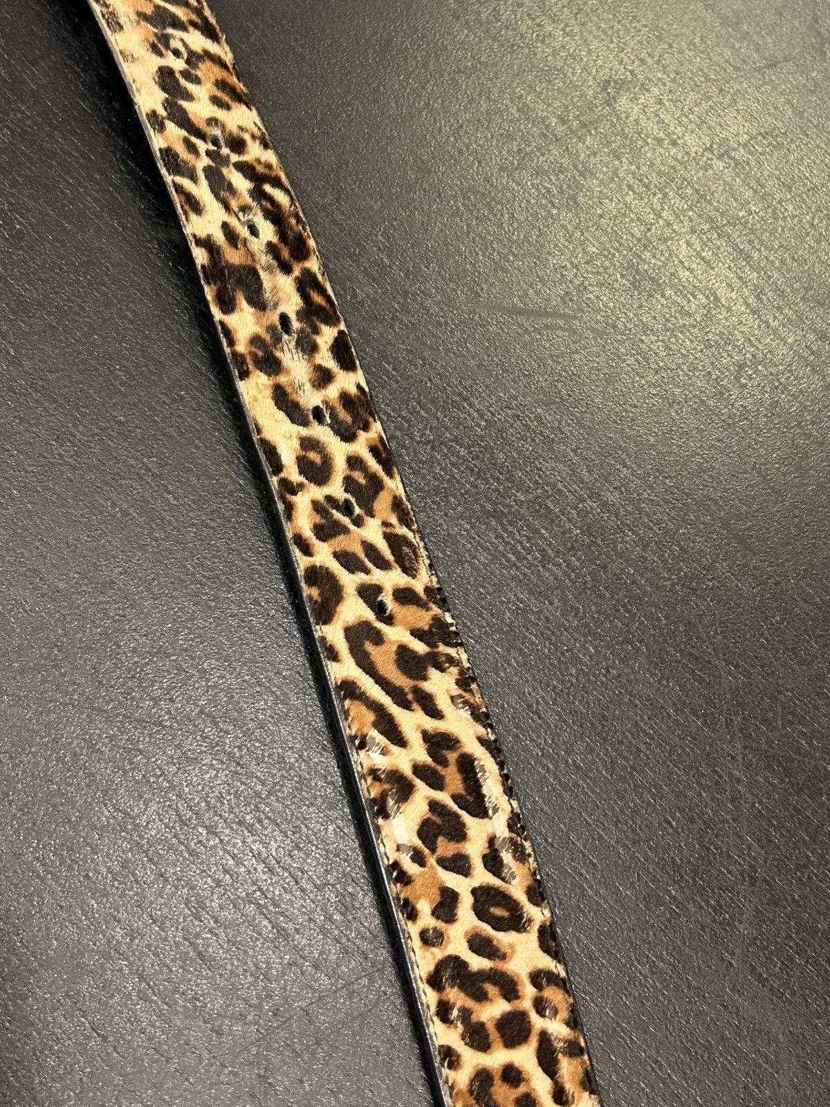 Chrome Hearts Chrome Hearts Leopard Hide Belt Strap Size 30 - 8 Thumbnail
