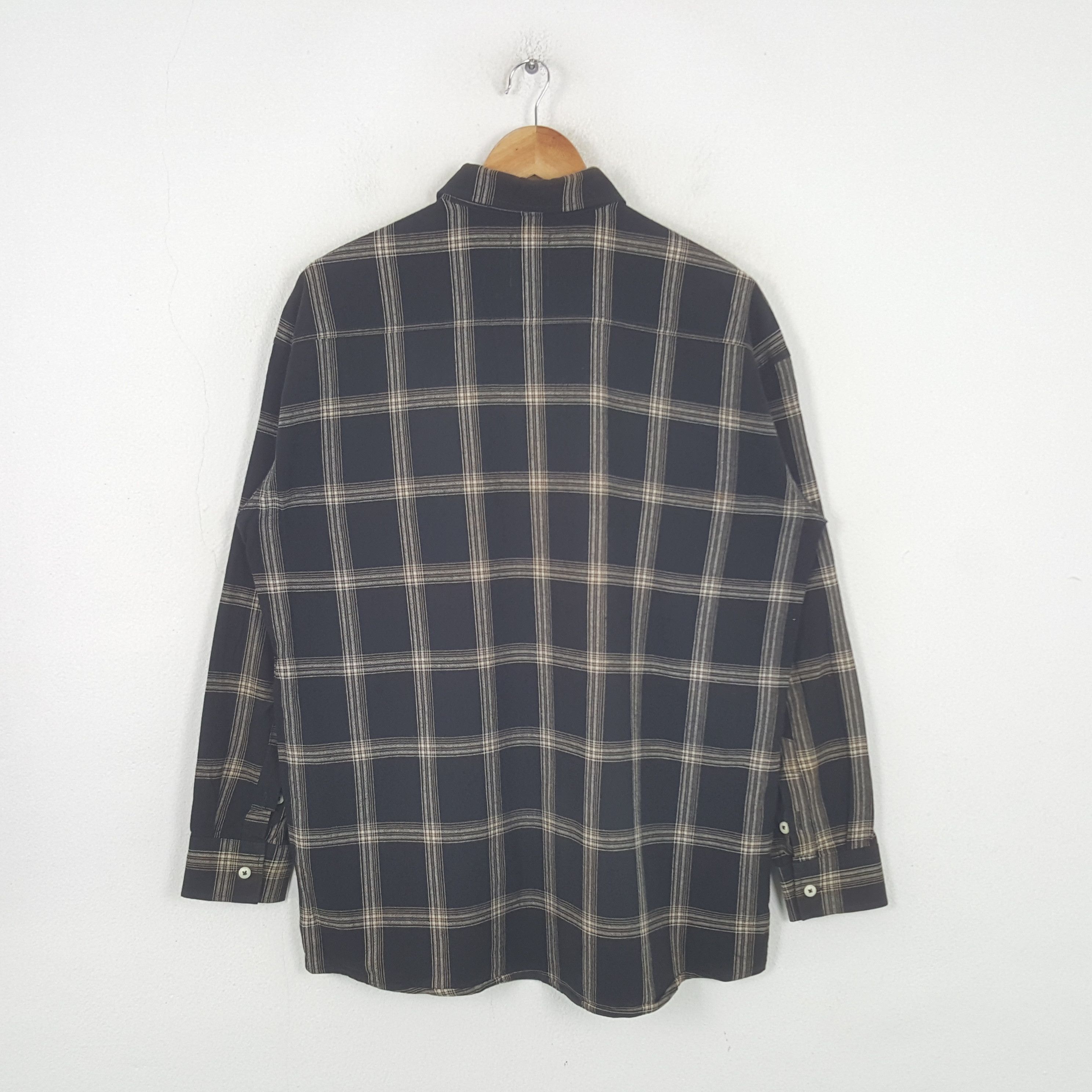 Vintage Vintage The Real MrCoy Japan Flannel Shirt Button Up RR10 Size US XL / EU 56 / 4 - 3 Thumbnail