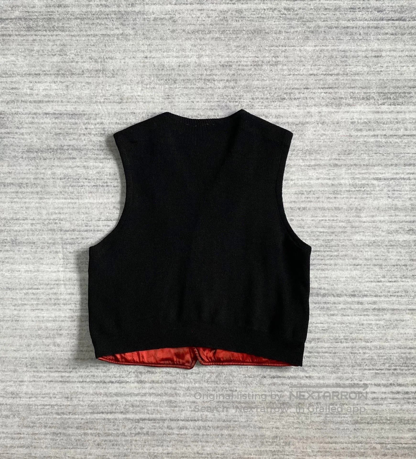 VINNY's vintage western sleeveless leather vest. Size US M / EU 48-50 / 2 - 2 Thumbnail